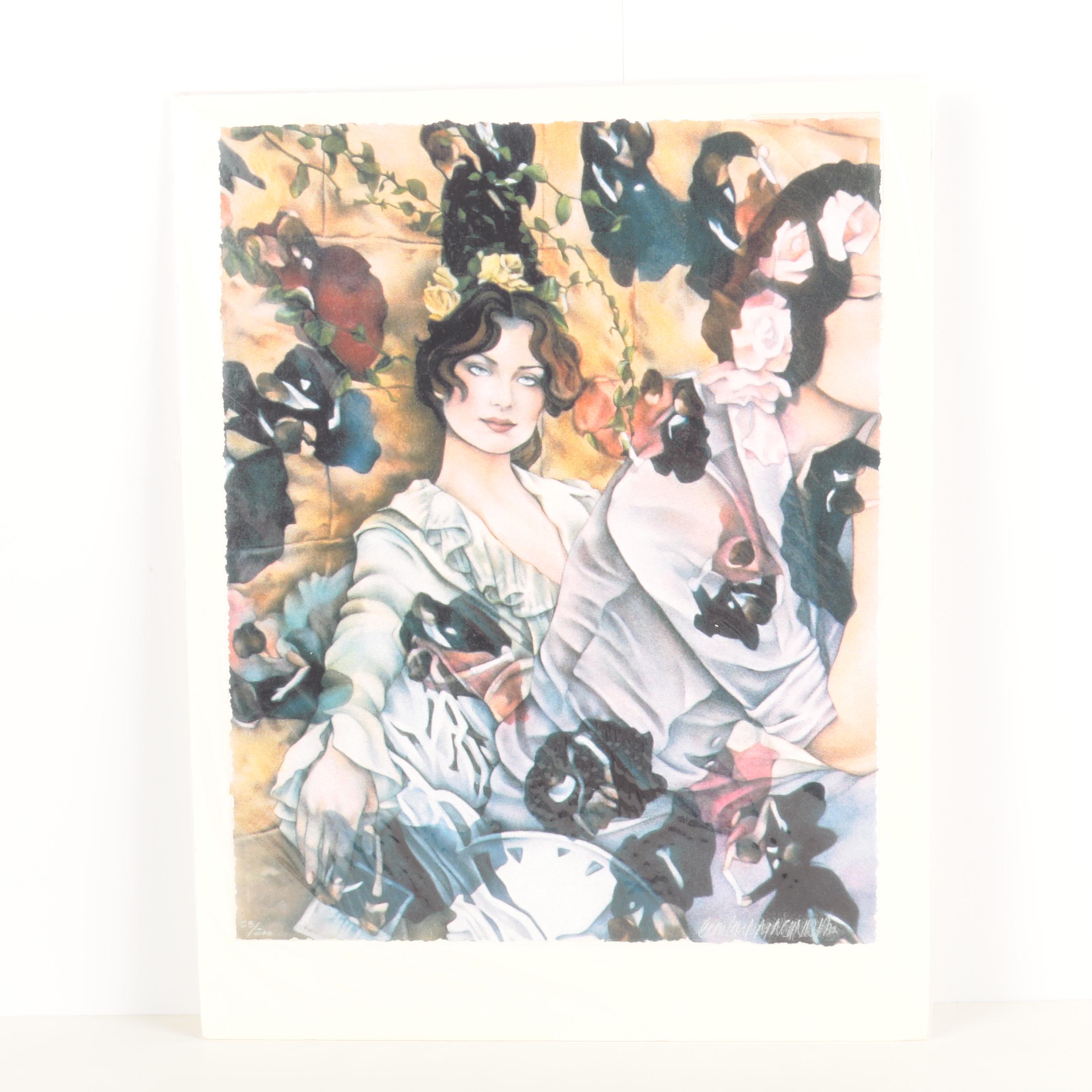 C.L. Cunningham Limited Edition Giclee on Paper "Distant Music"