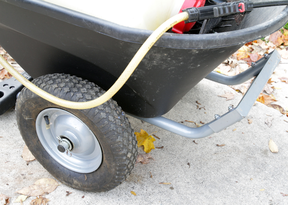 Yard Tool Assortment and Majik Wheelbarrow