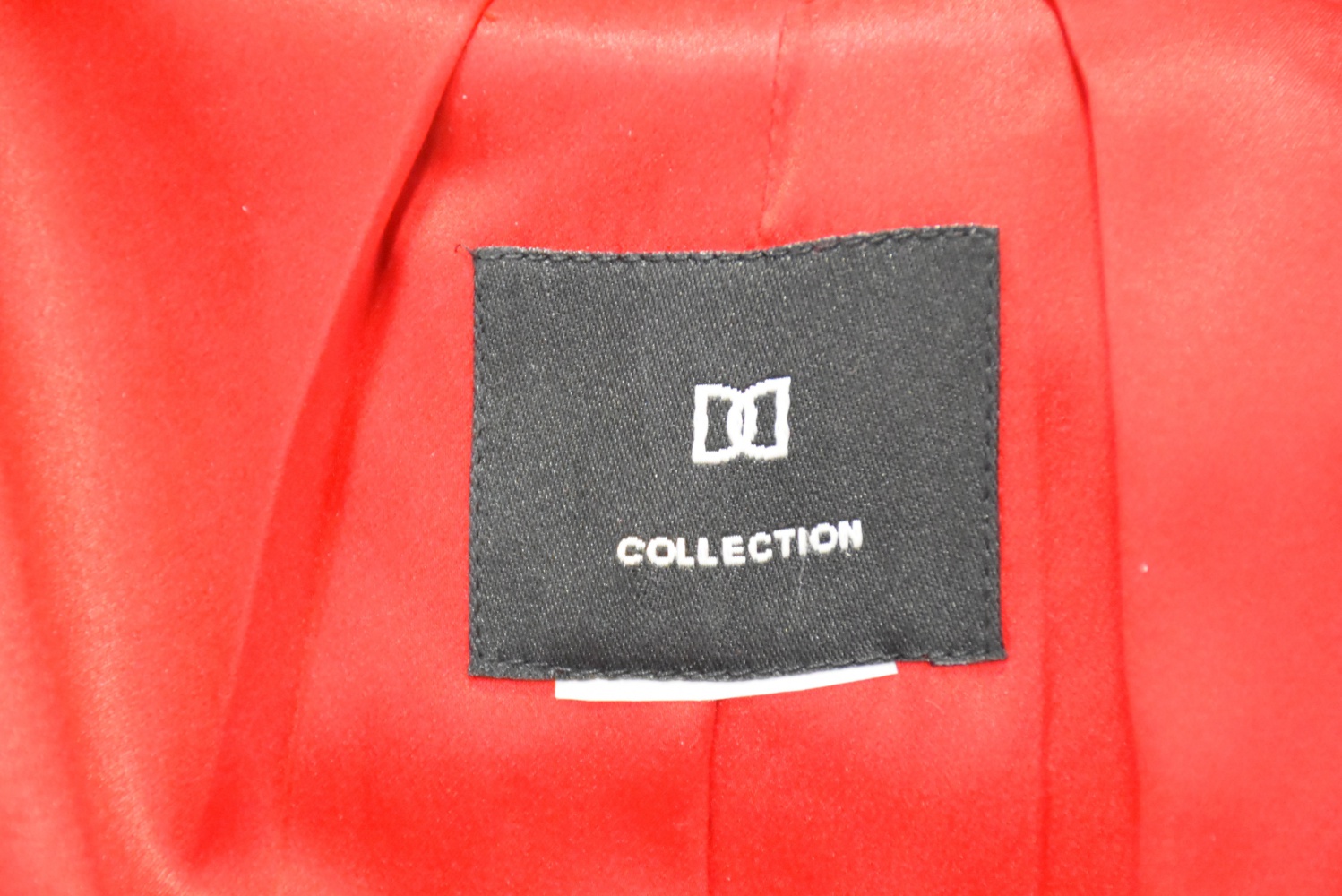 Women's Doncaster Red Tweed Suit with Gold Sequins and Satin Lining