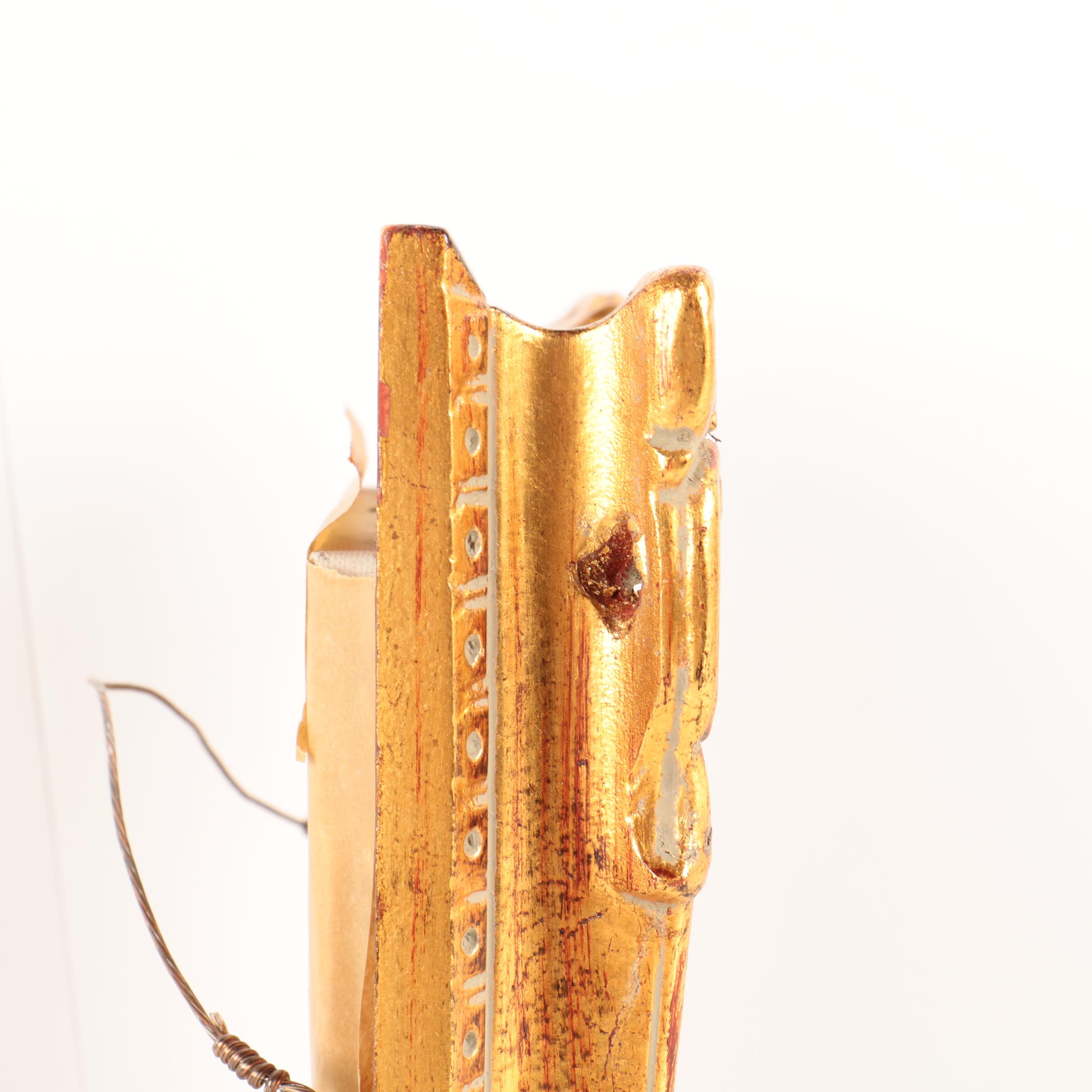 A. Hampton Oil Painting on Canvas of a Floral Still Life