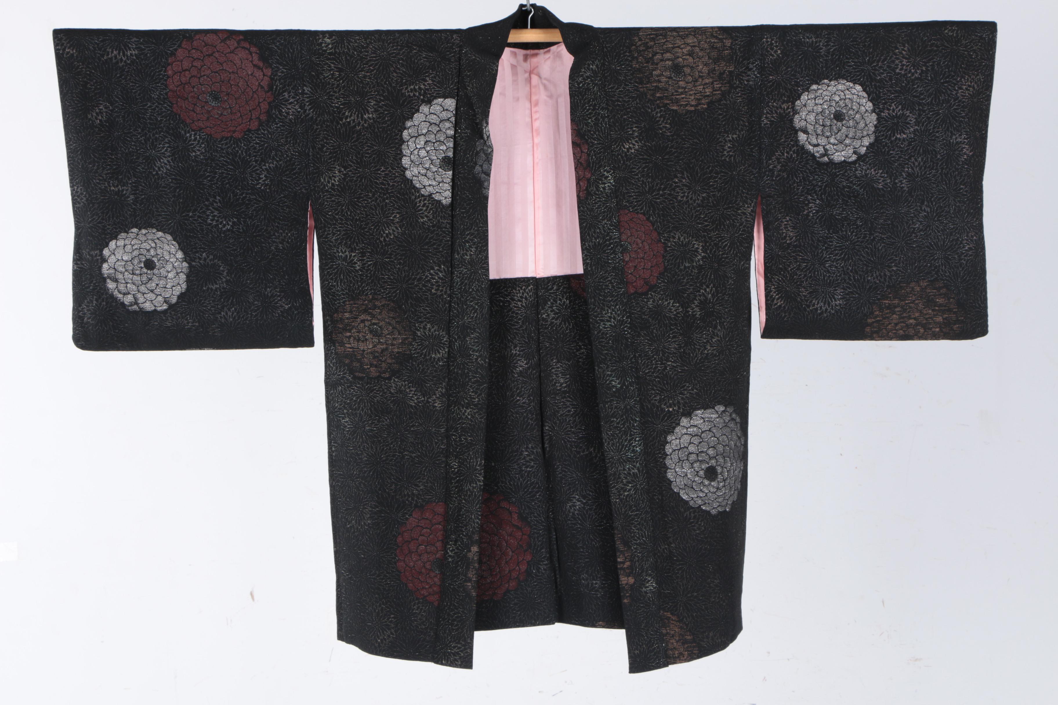 Circa 1940s Vintage Formal Haori Jacket