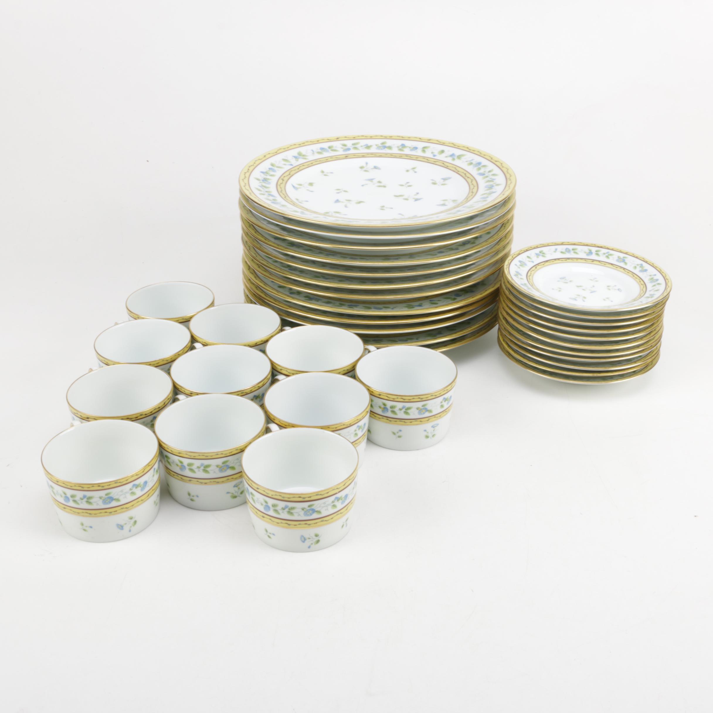 A. Raynaud et Cie Limoges "Morning Glory" Porcelain Tableware