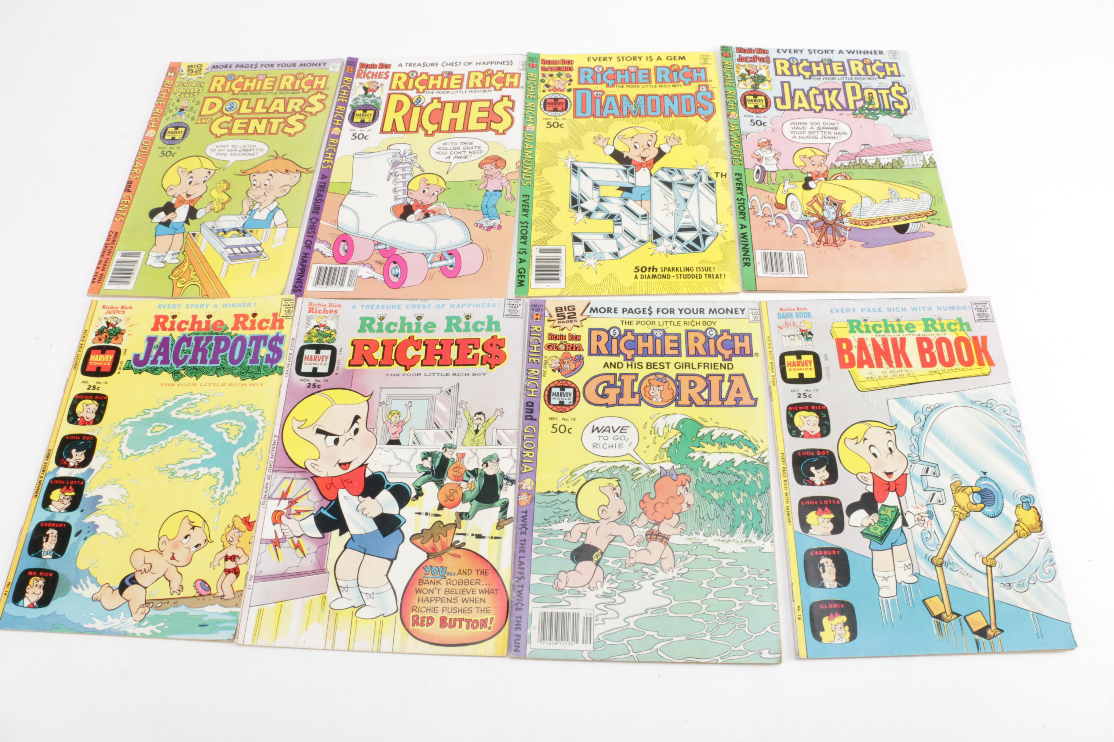 Collection of "Richie Rich" Comic Books
