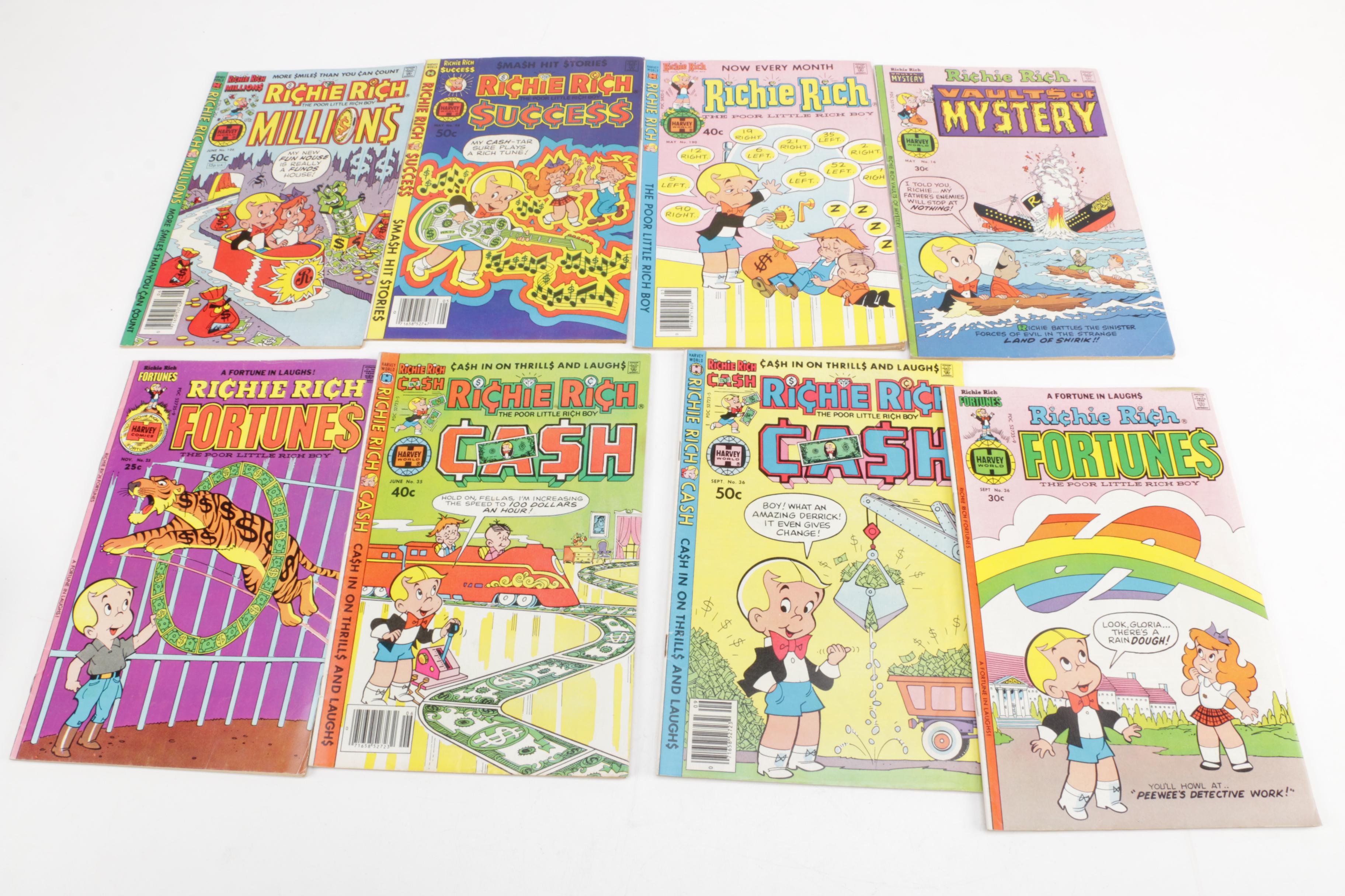Collection of "Richie Rich" Comic Books