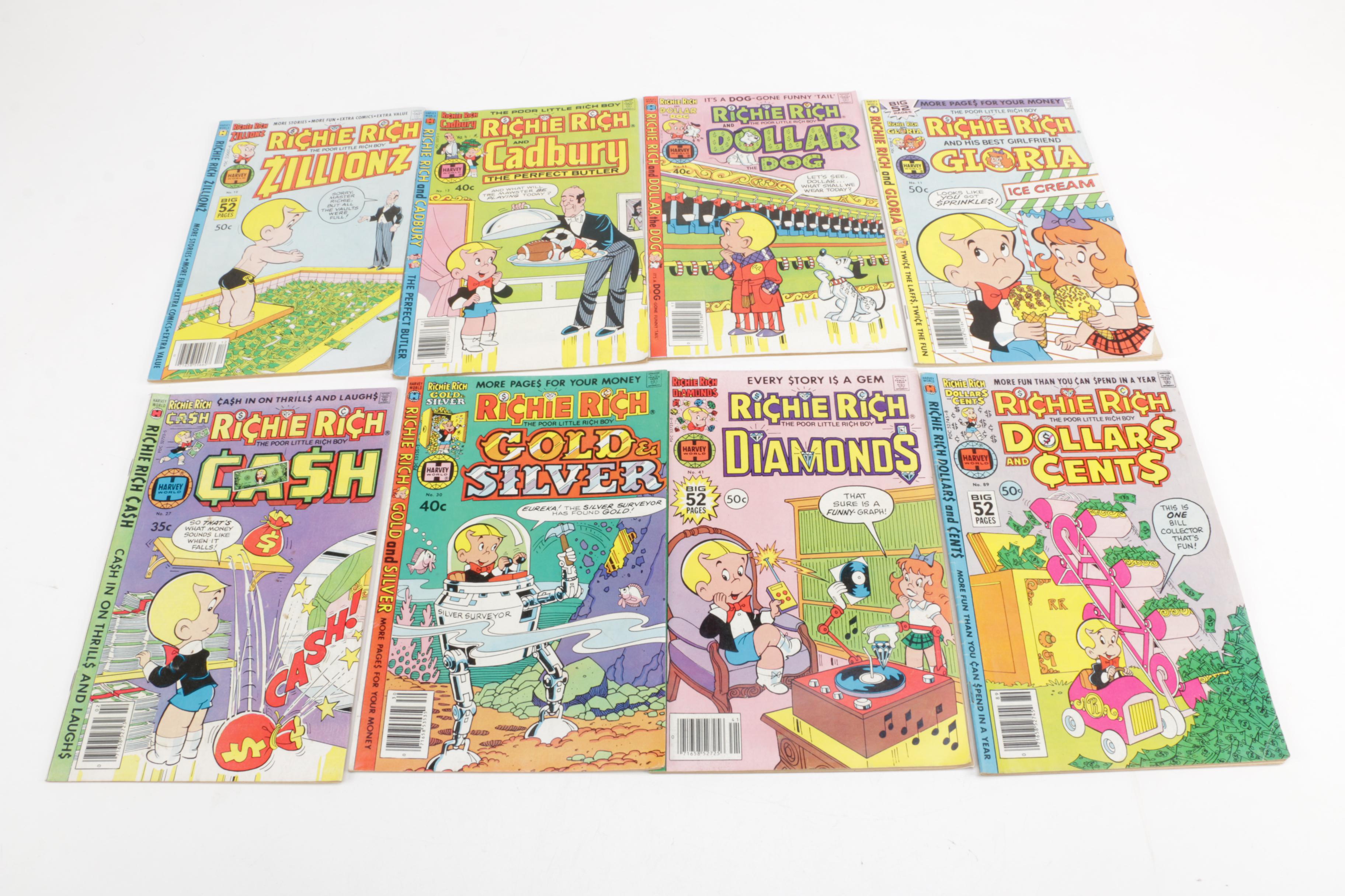 Collection of "Richie Rich" Comic Books