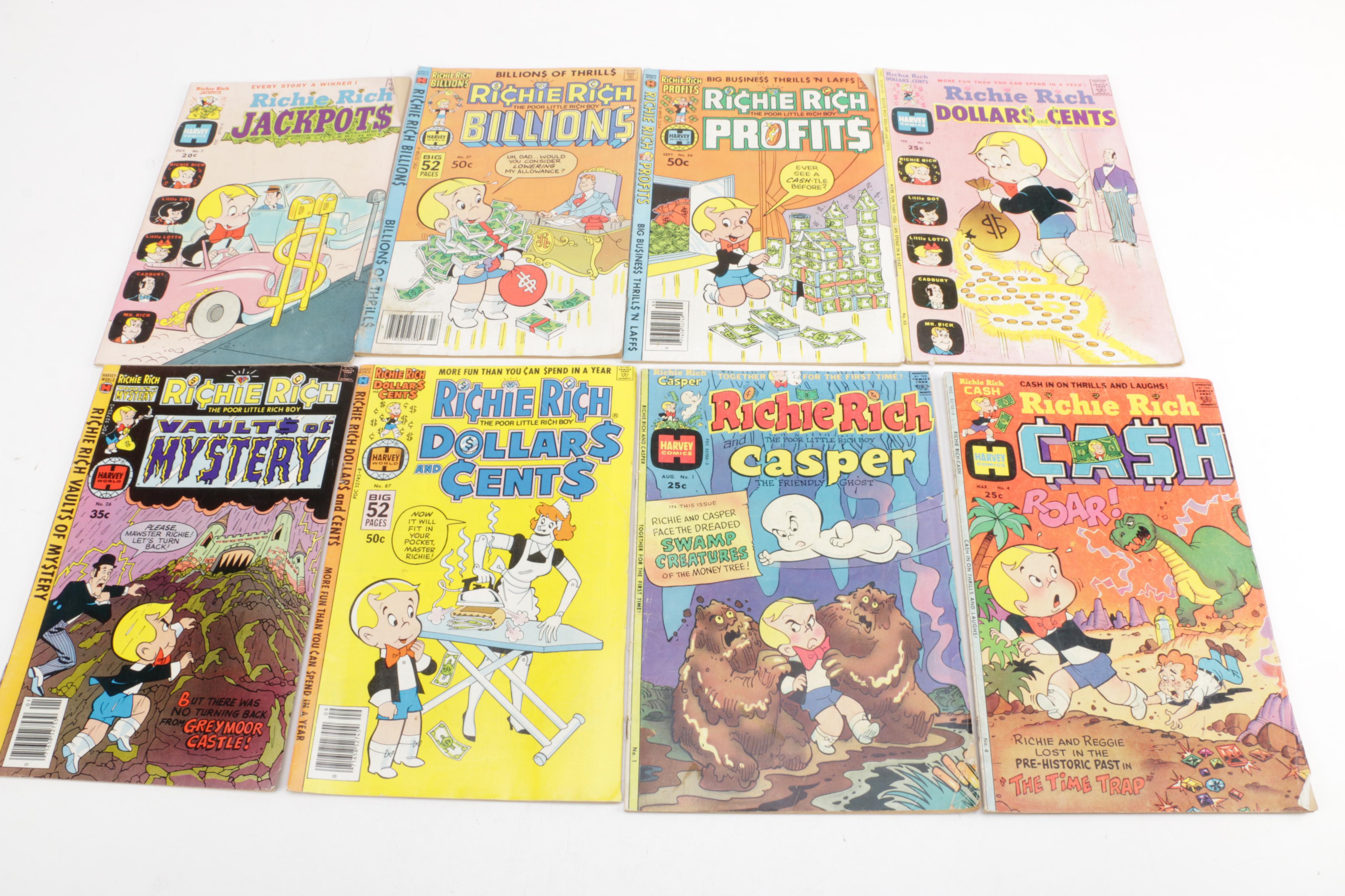 Collection of "Richie Rich" Comic Books