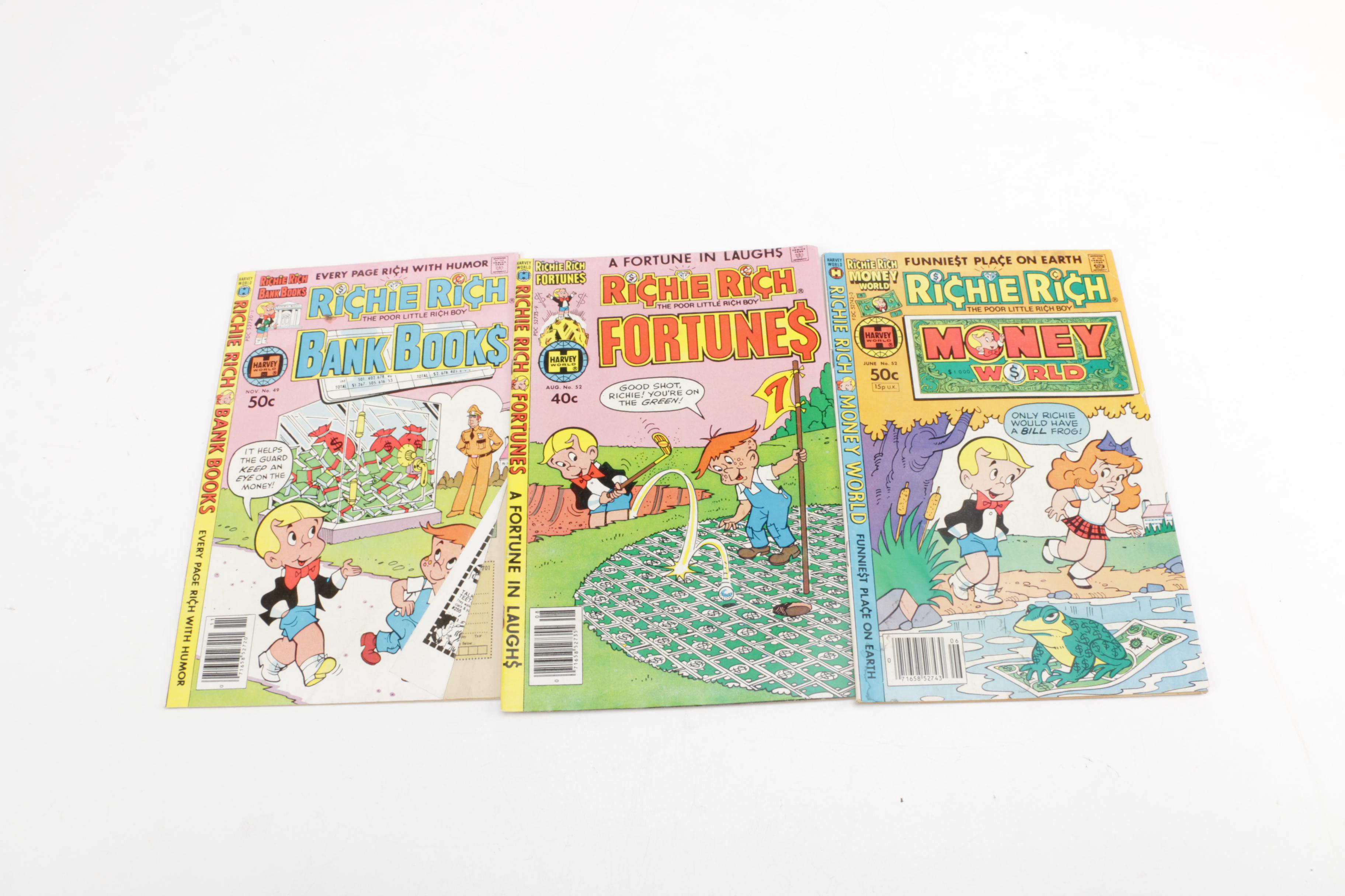 Collection of "Richie Rich" Comic Books