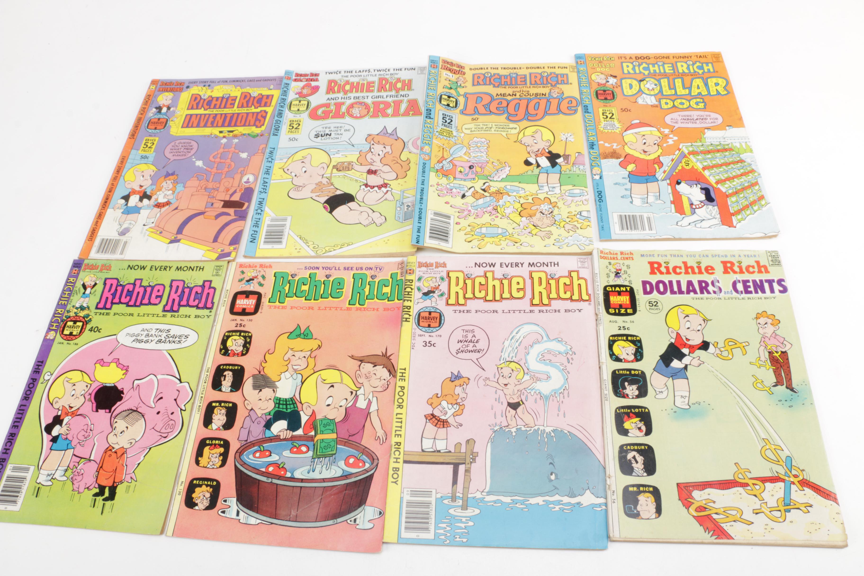 Collection of "Richie Rich" Comic Books