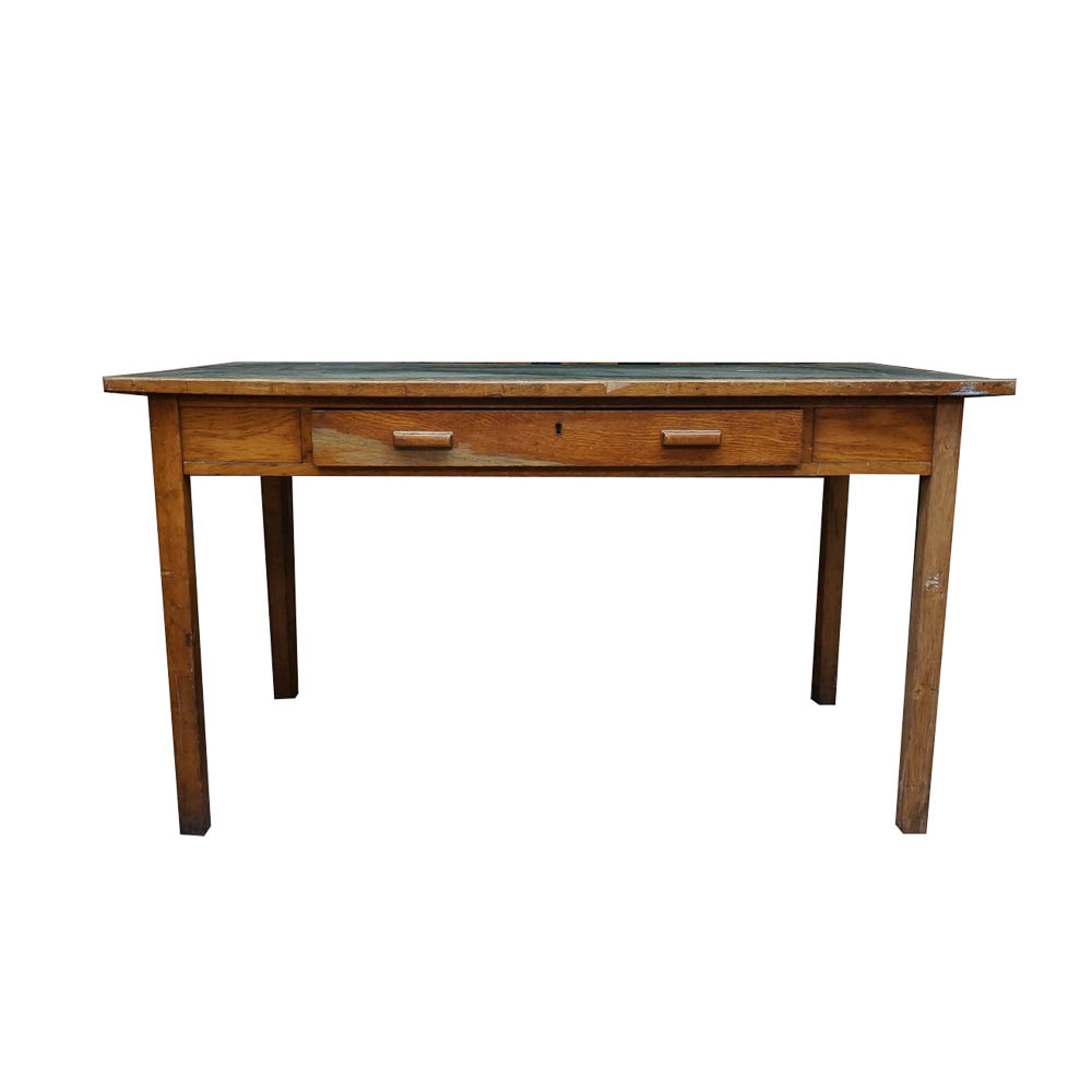 Vintage Oak Writing Desk