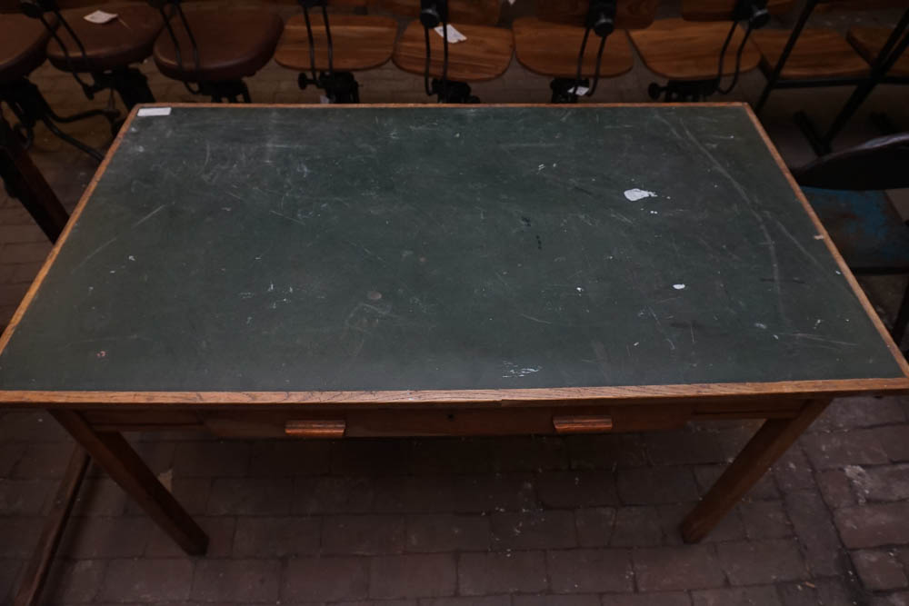 Vintage Oak Writing Desk