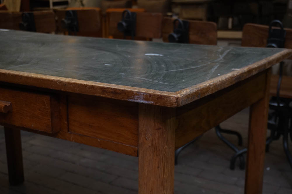 Vintage Oak Writing Desk