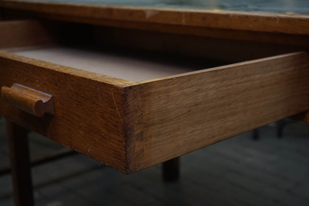 Vintage Oak Writing Desk
