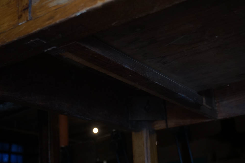 Vintage Oak Writing Desk