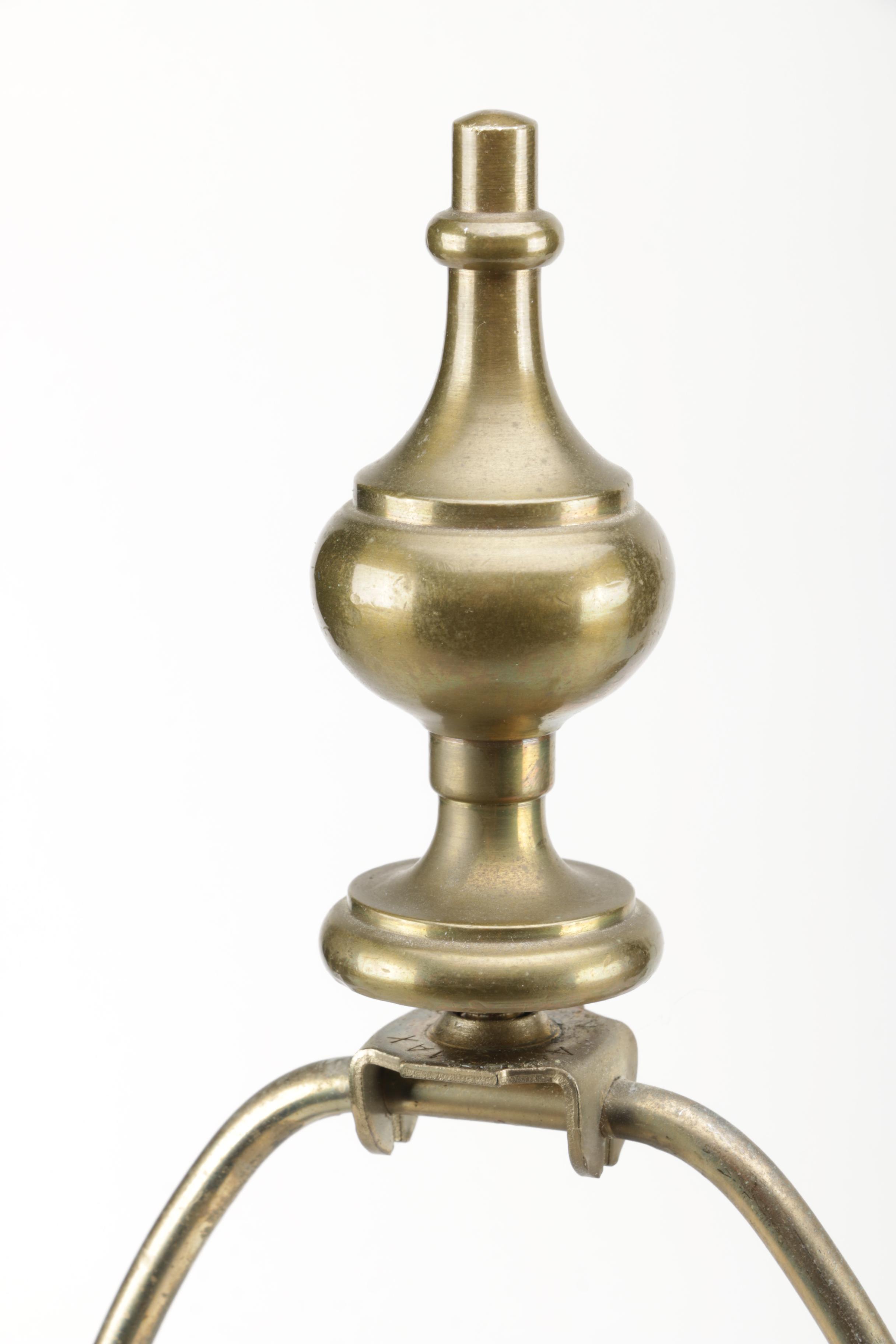 Pair of Floral Ginger Jar Table Lamps