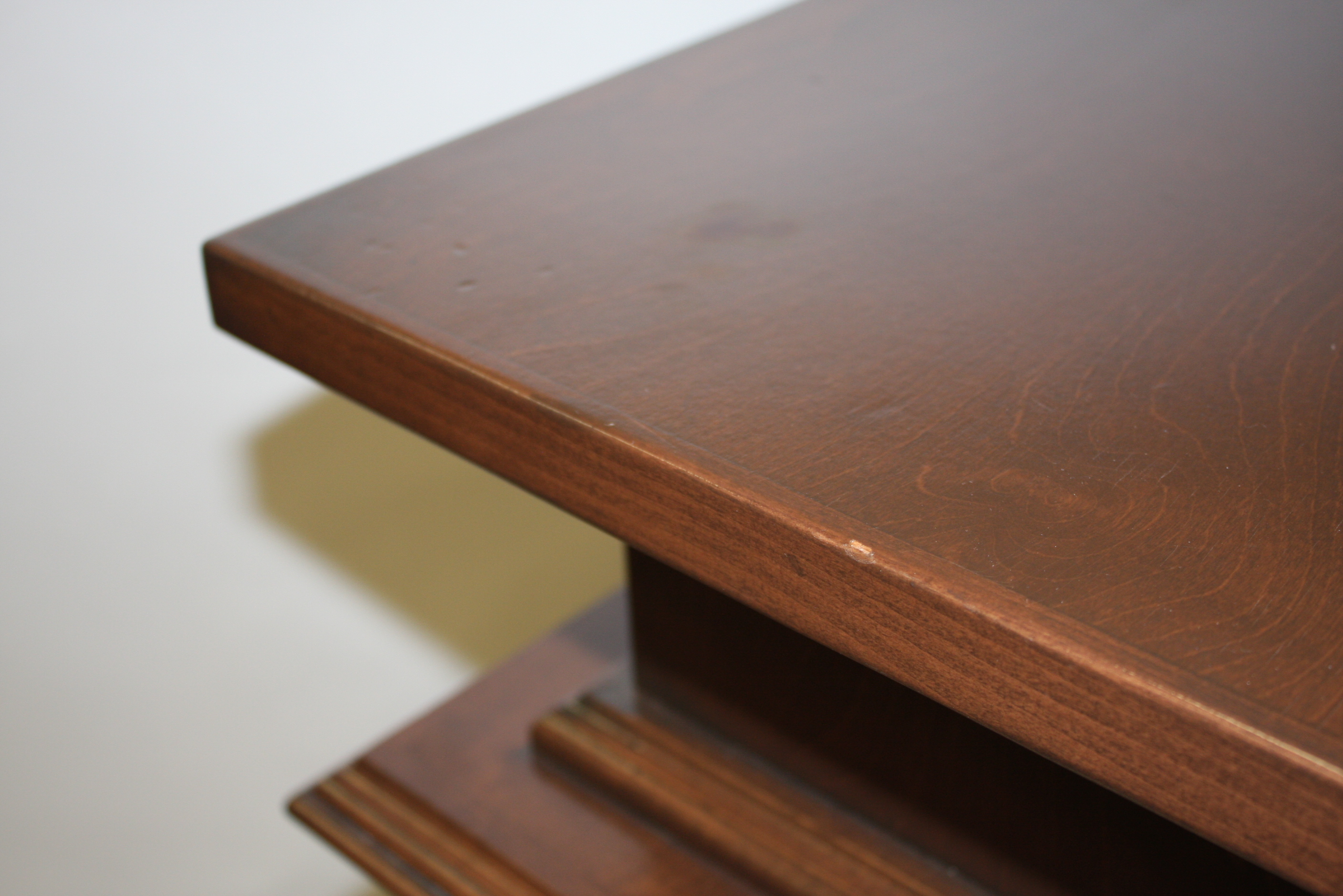 Pair of Wooden Pillar Style Plant Stands