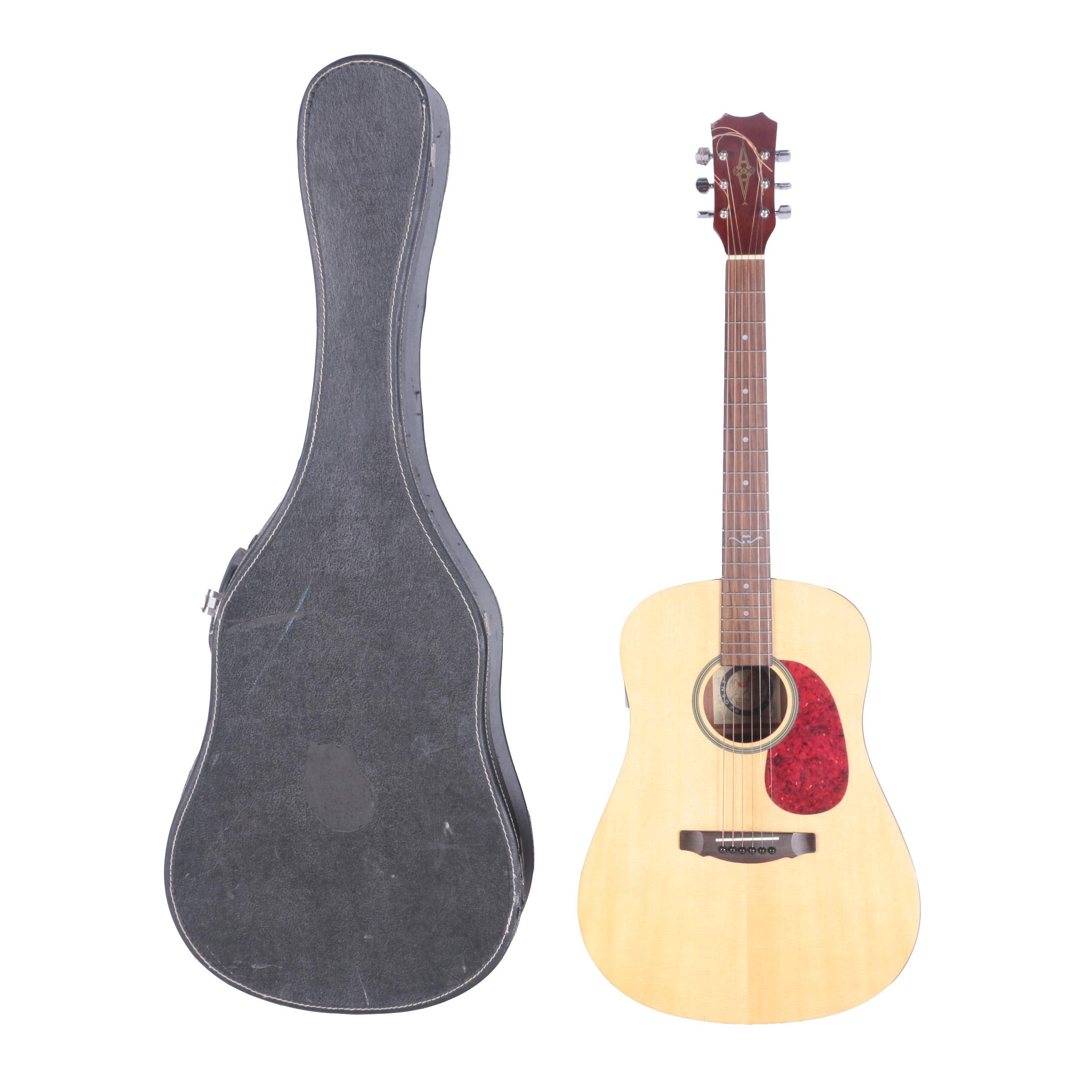 Vintage Alvarez Regent Acoustic Guitar with Case