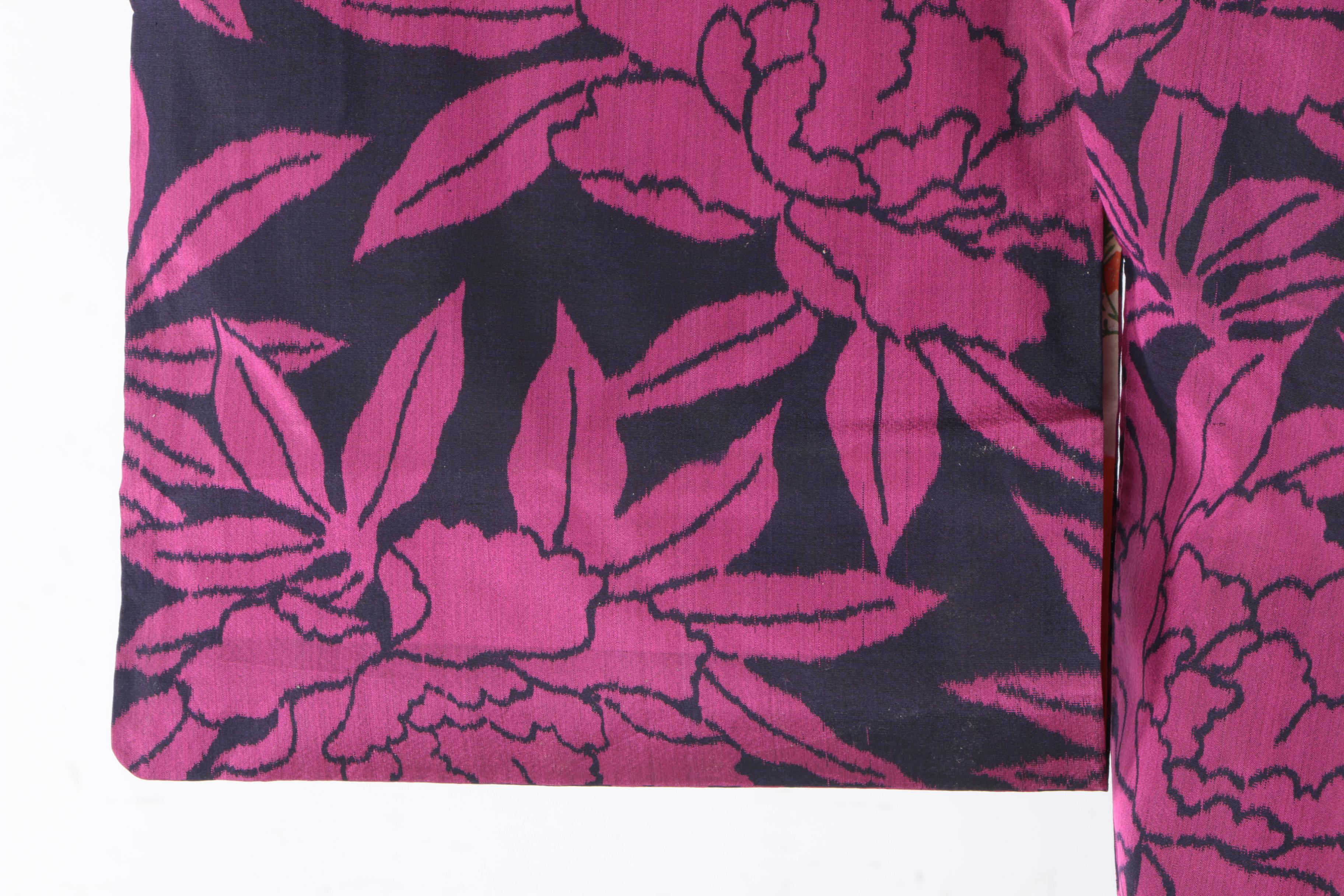 Circa 1950s Vintage Silk Haori Jacket