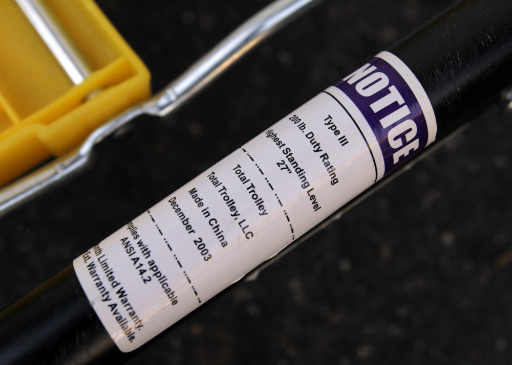 Total Trolley Type III Hand Cart and Step Ladder