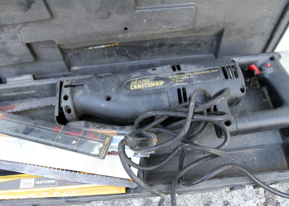 Assortment of Power Hand Tools