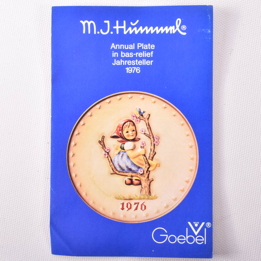 Circa 1970 Goebel Annual M.J. Hummel Porcelain Plates