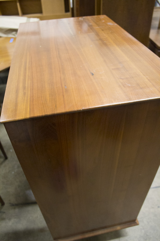 Mid Century Modern Walnut Chest of Drawers from Bissman