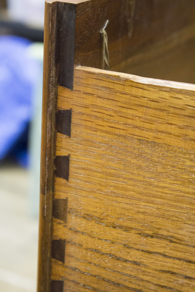 Mid Century Modern Walnut Chest of Drawers from Bissman