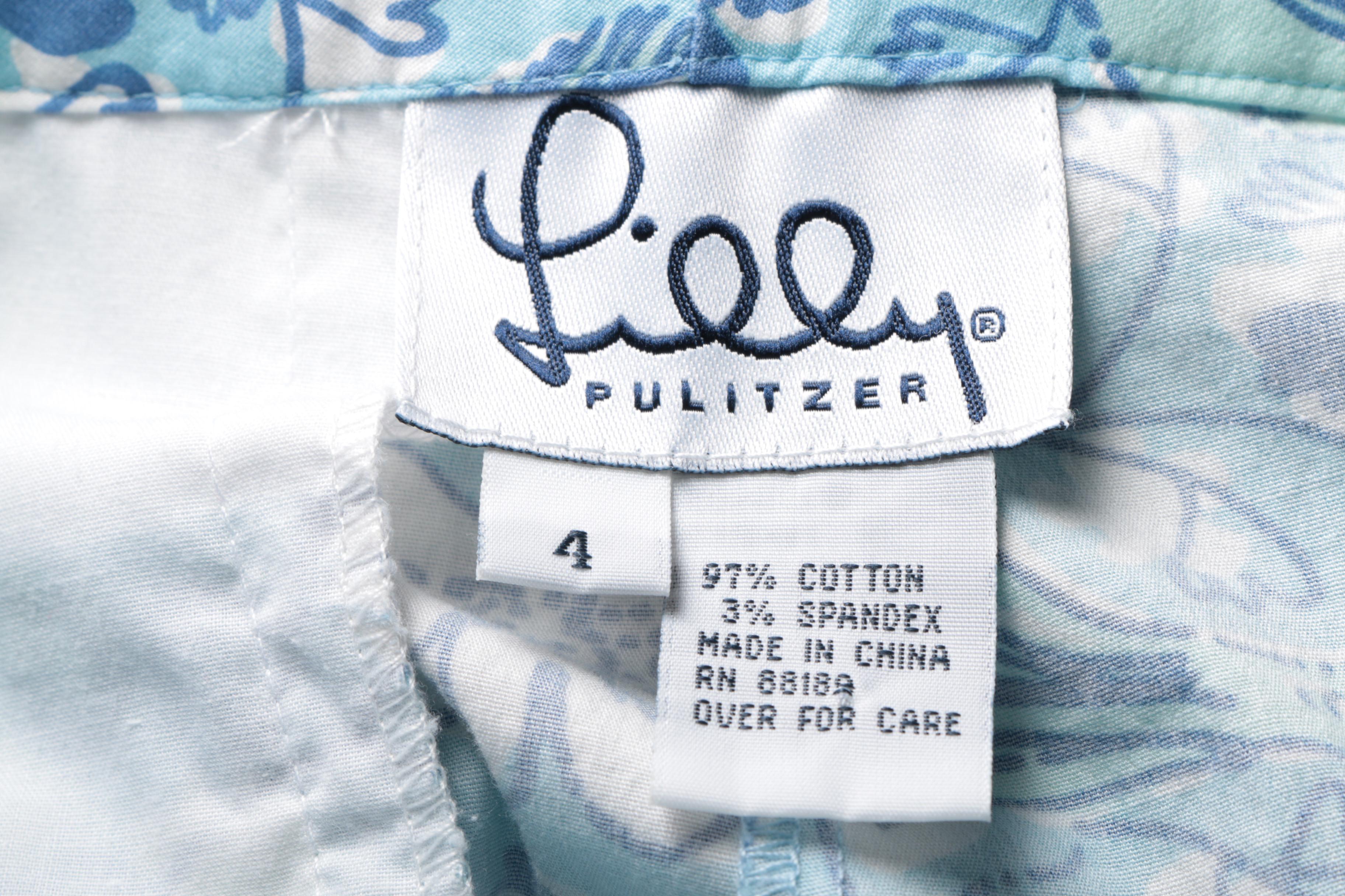 Lilly Pulitzer Capri Pants and Skirt