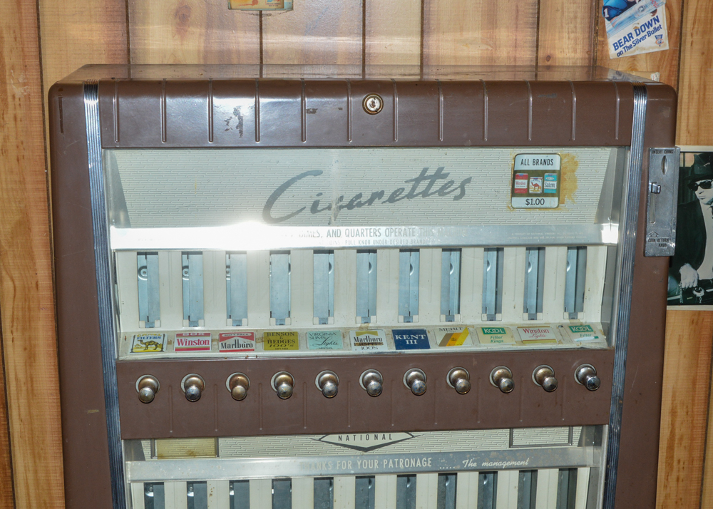 Vintage Cigarette Vending Machine