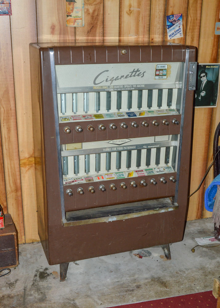 Vintage Cigarette Vending Machine