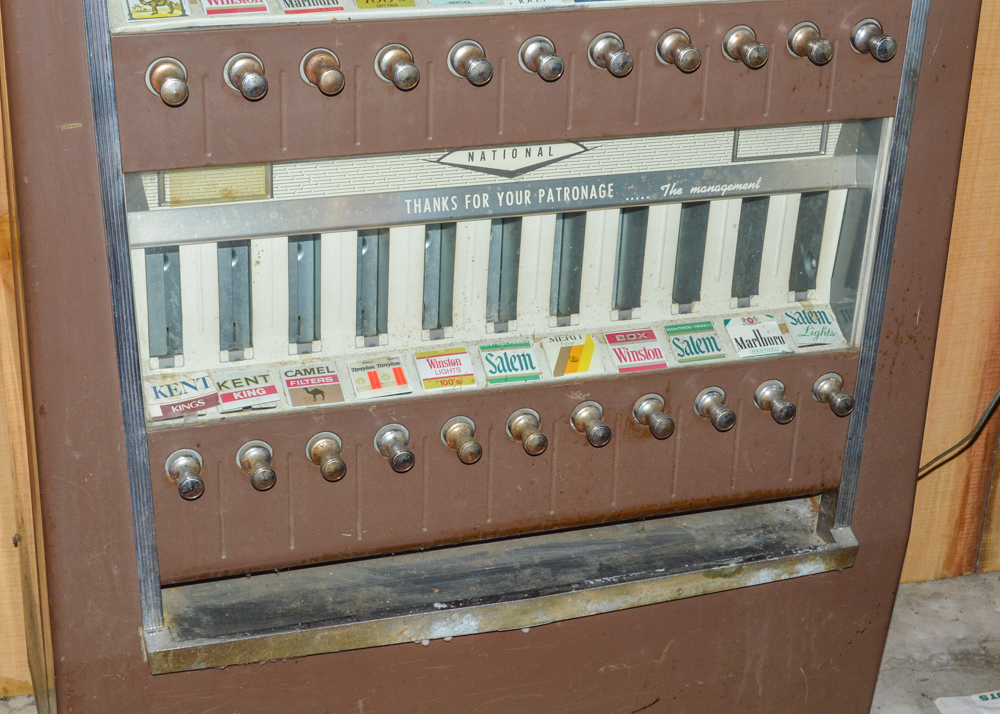 Vintage Cigarette Vending Machine