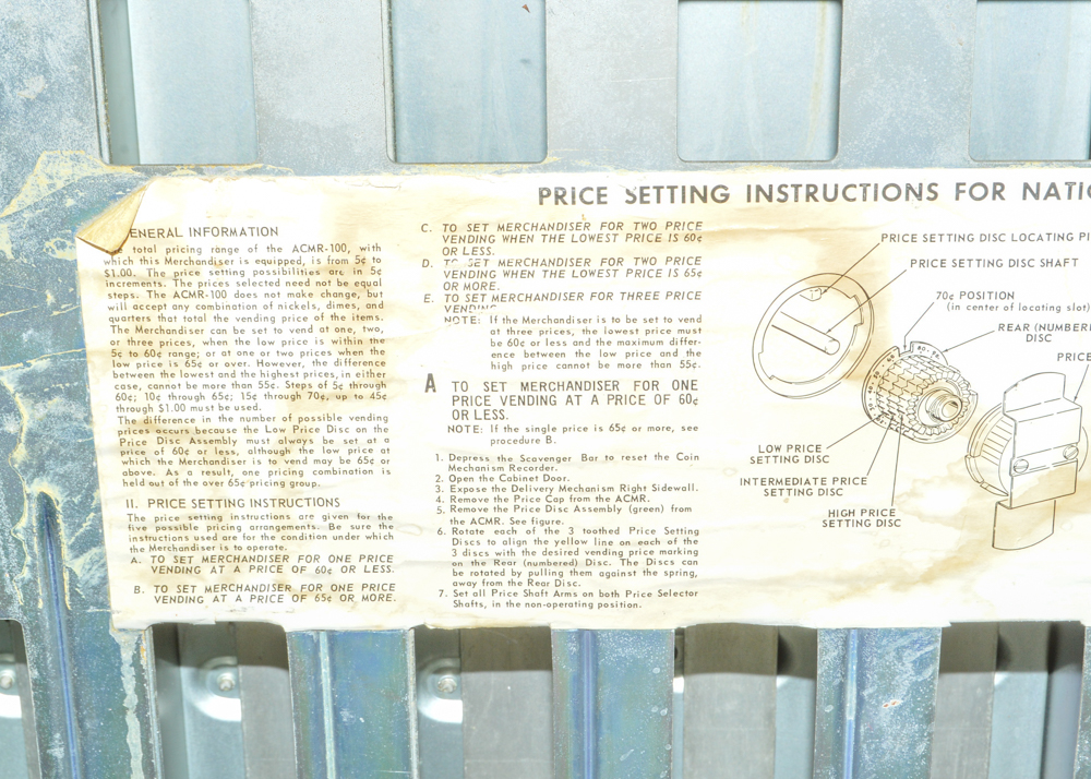 Vintage Cigarette Vending Machine