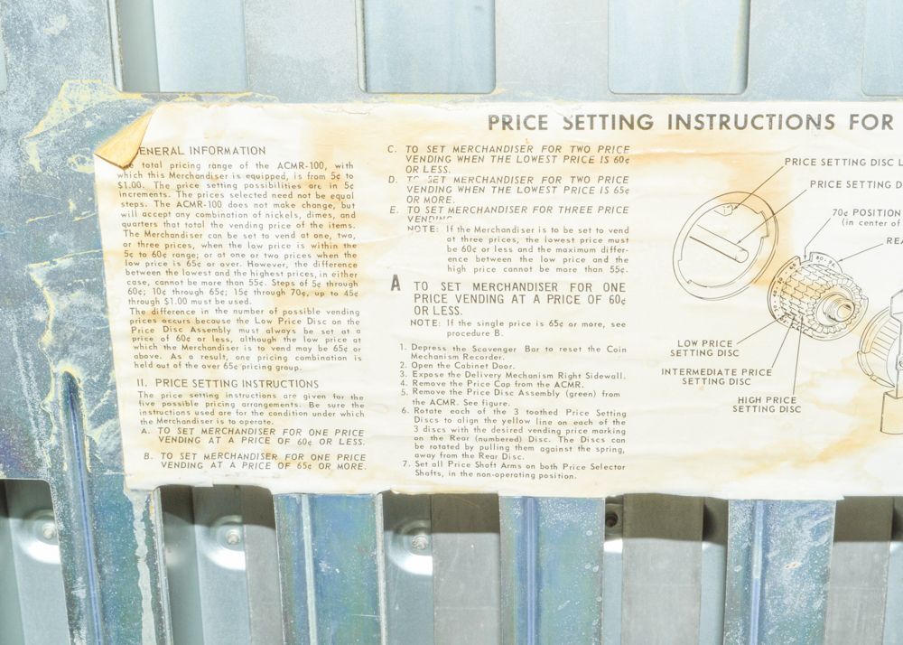 Vintage Cigarette Vending Machine