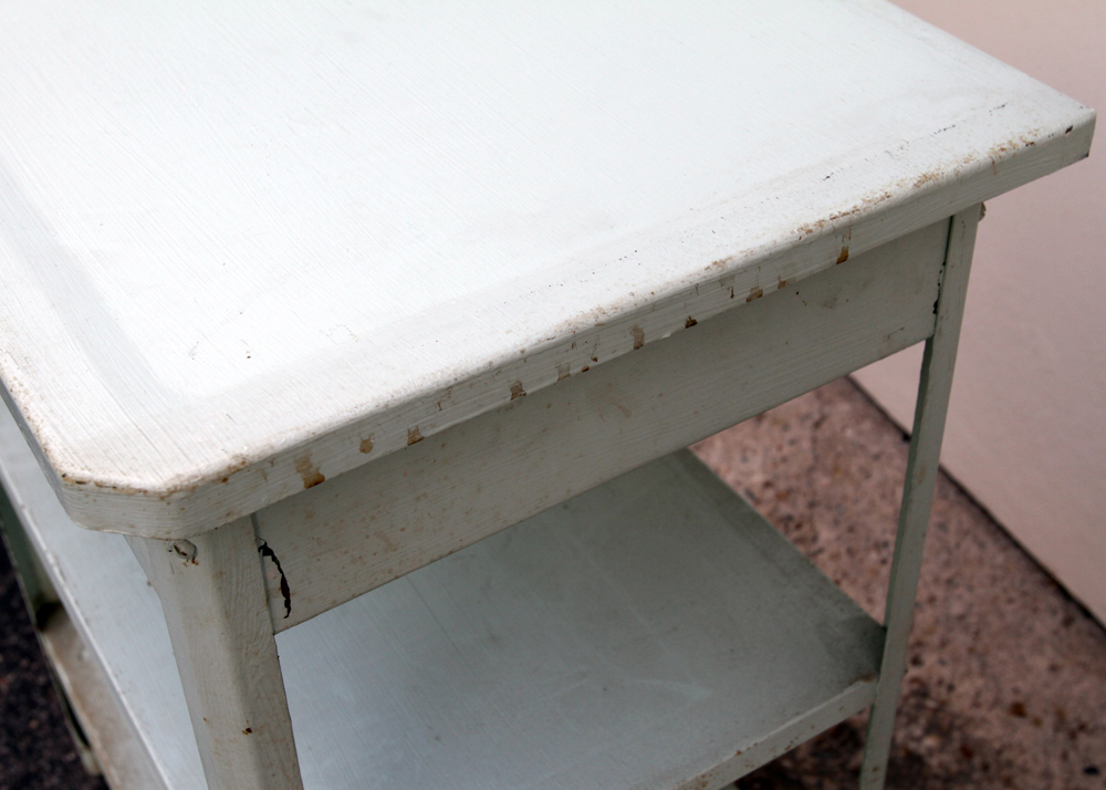 Mid-Century Metal Shelf and Rolling Cart