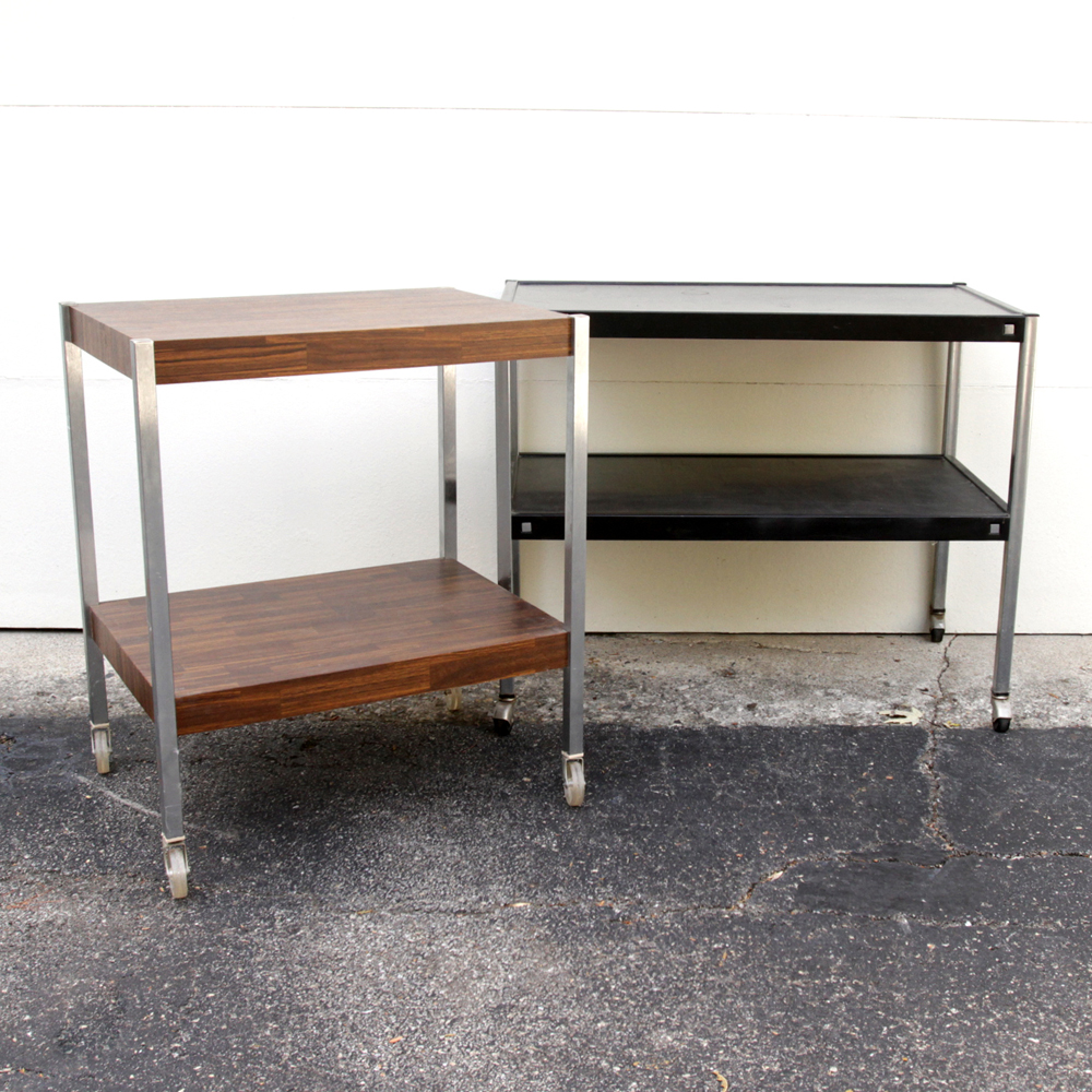 Vintage Rolling Carts