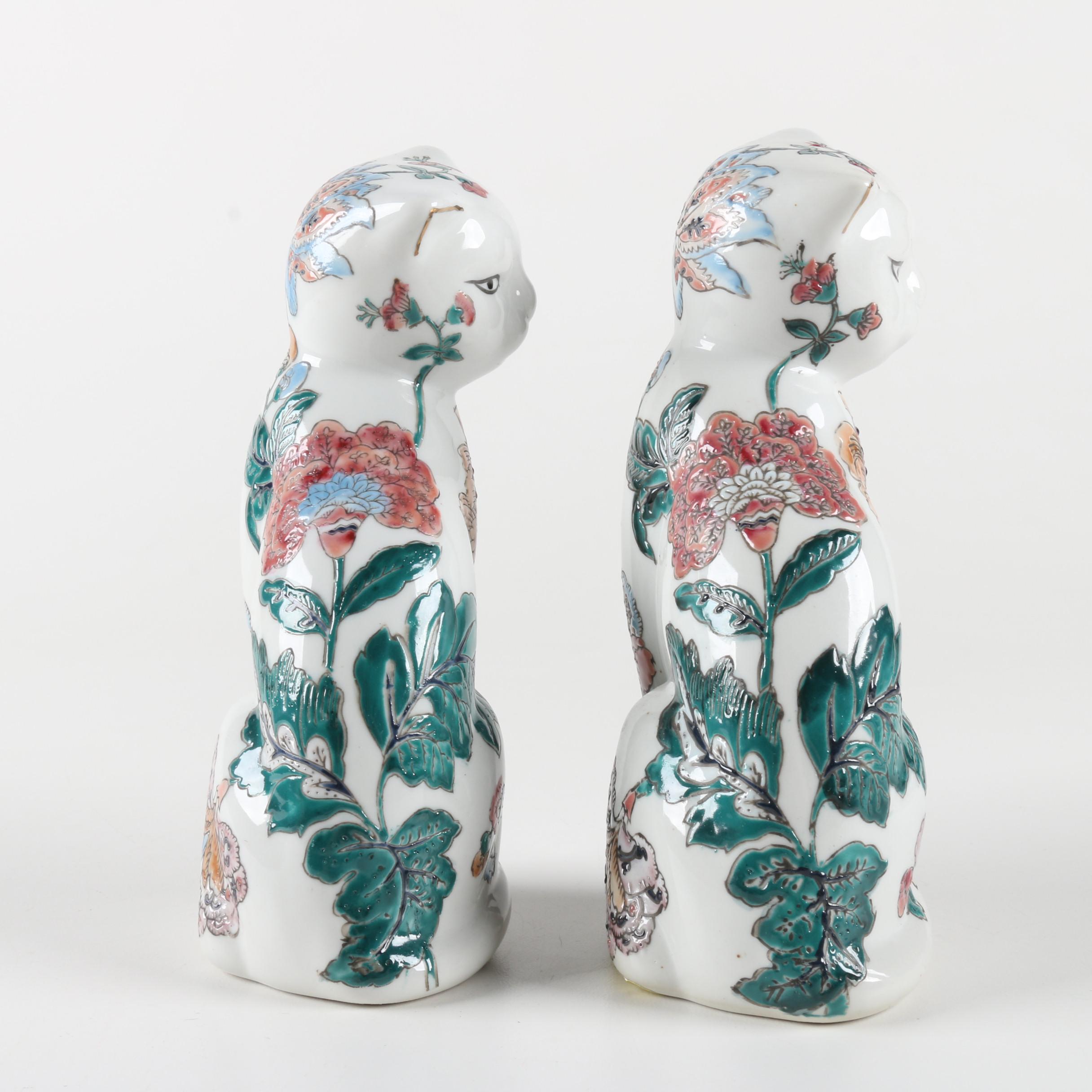 Ceramic Cat Figurines