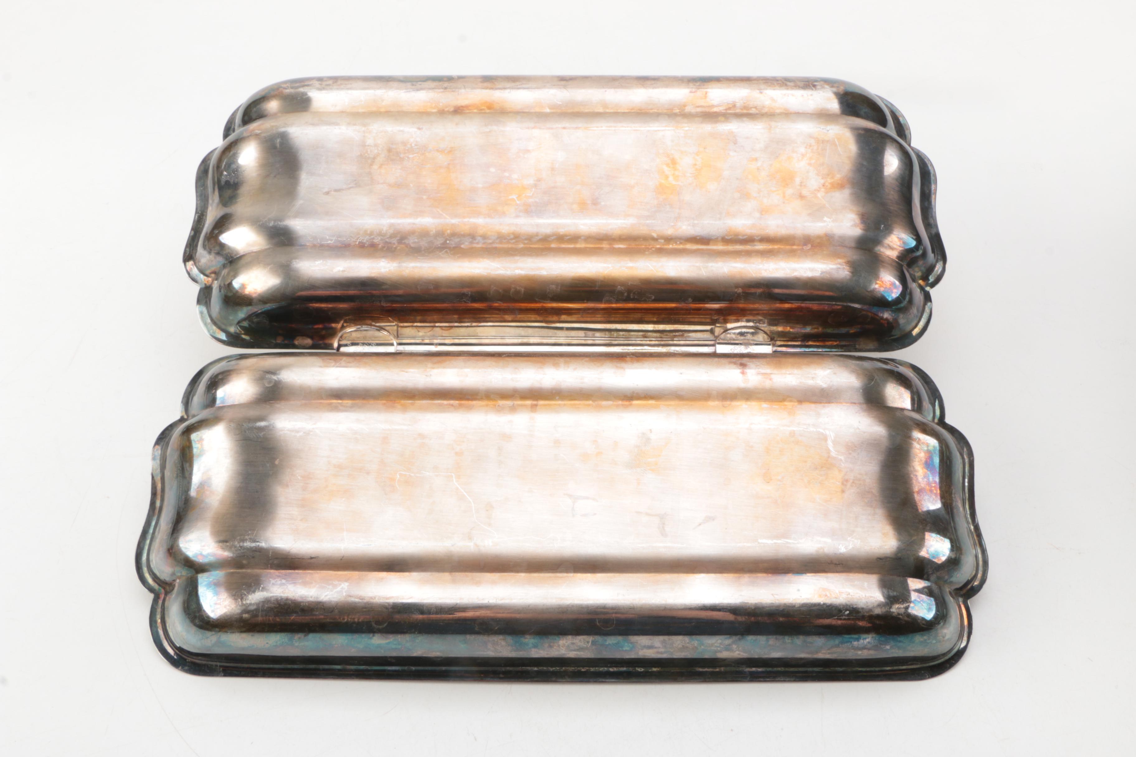 Assortment of Silver Plate Tableware Including Reed & Barton