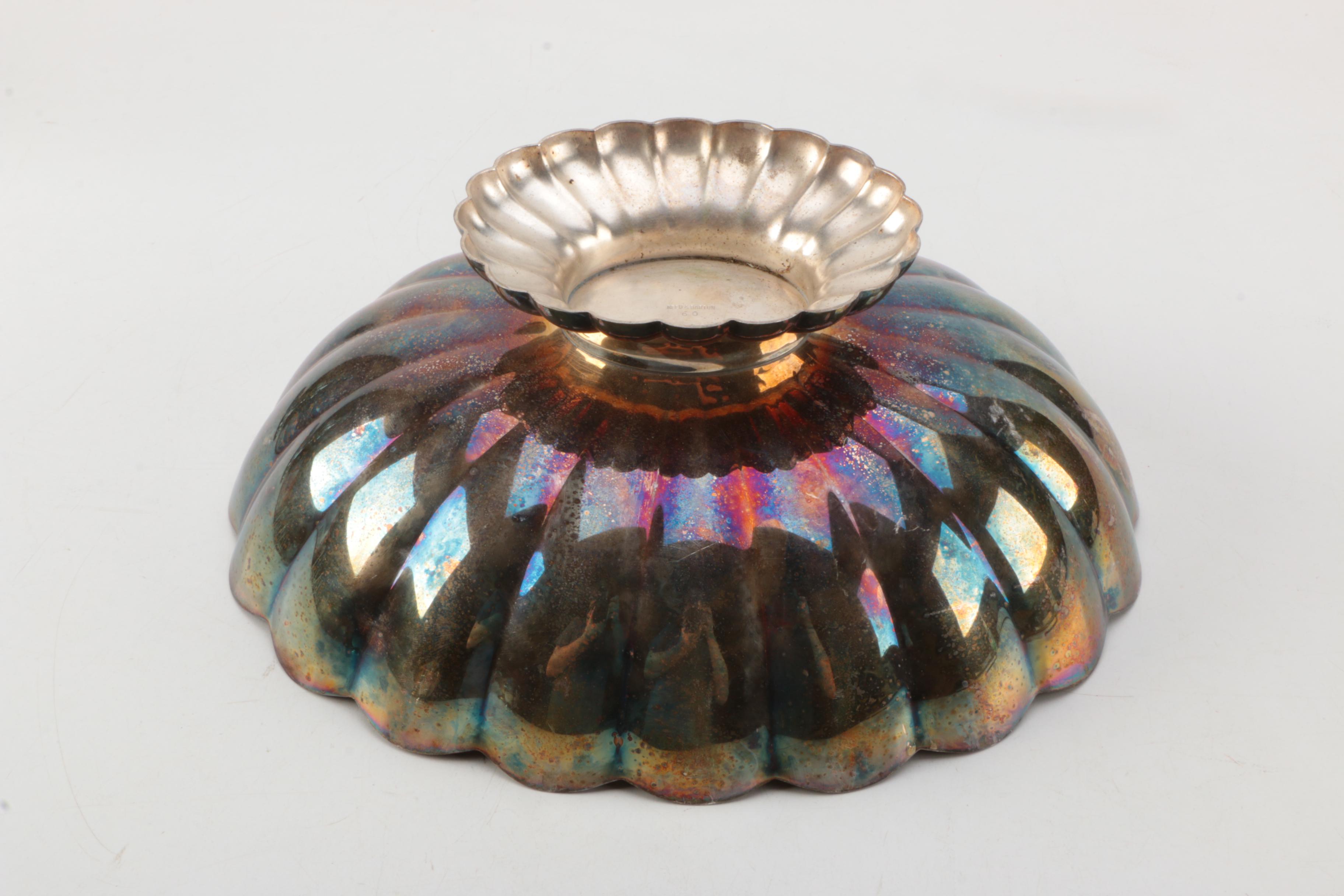 Assortment of Silver Plate Tableware Including Reed & Barton