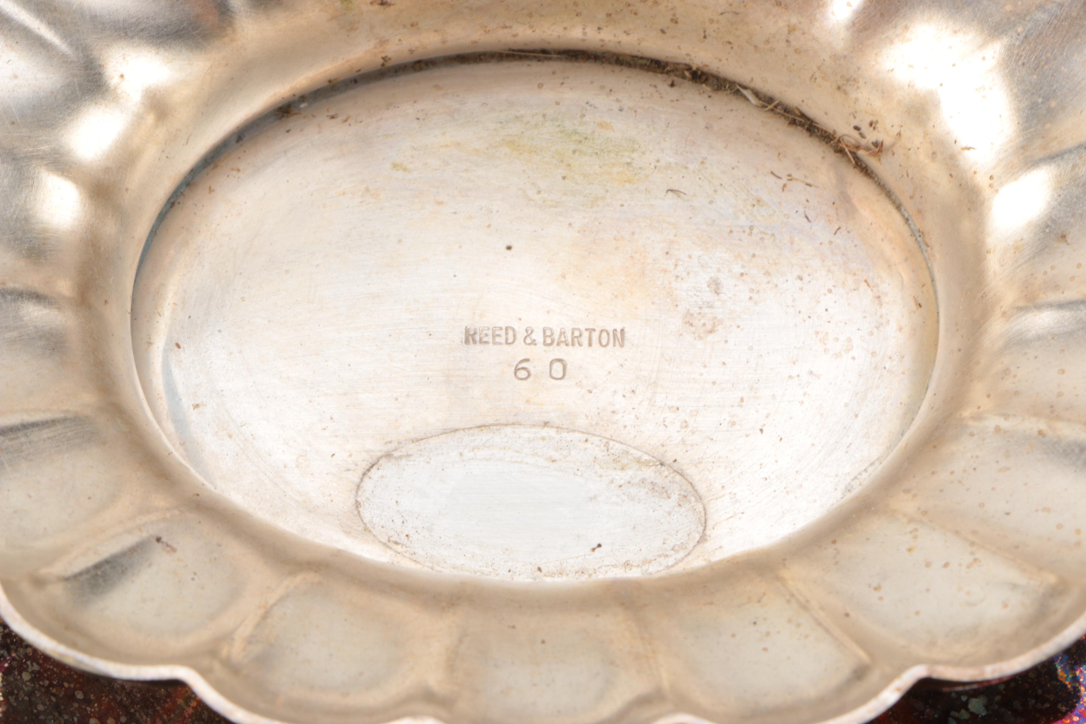 Assortment of Silver Plate Tableware Including Reed & Barton