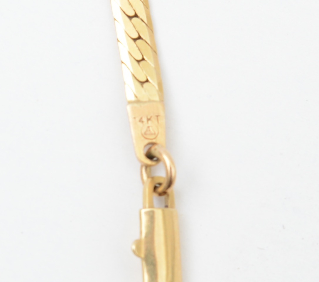 14K Gold Collection and 18K Bracelet