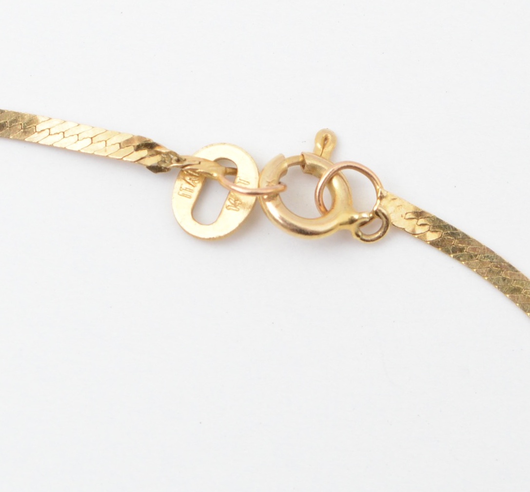 14K Gold Collection and 18K Bracelet