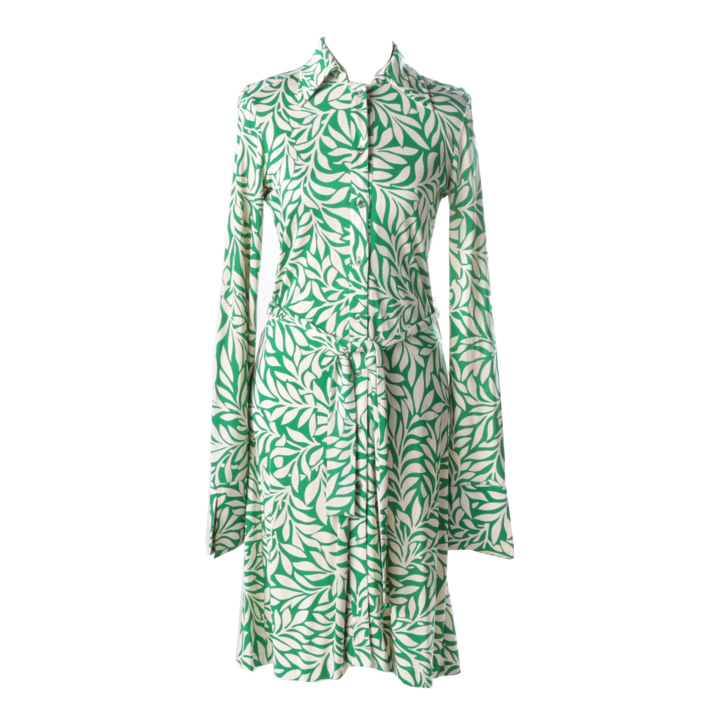 Diane von Furstenburg Silk Shirtwaist Dress