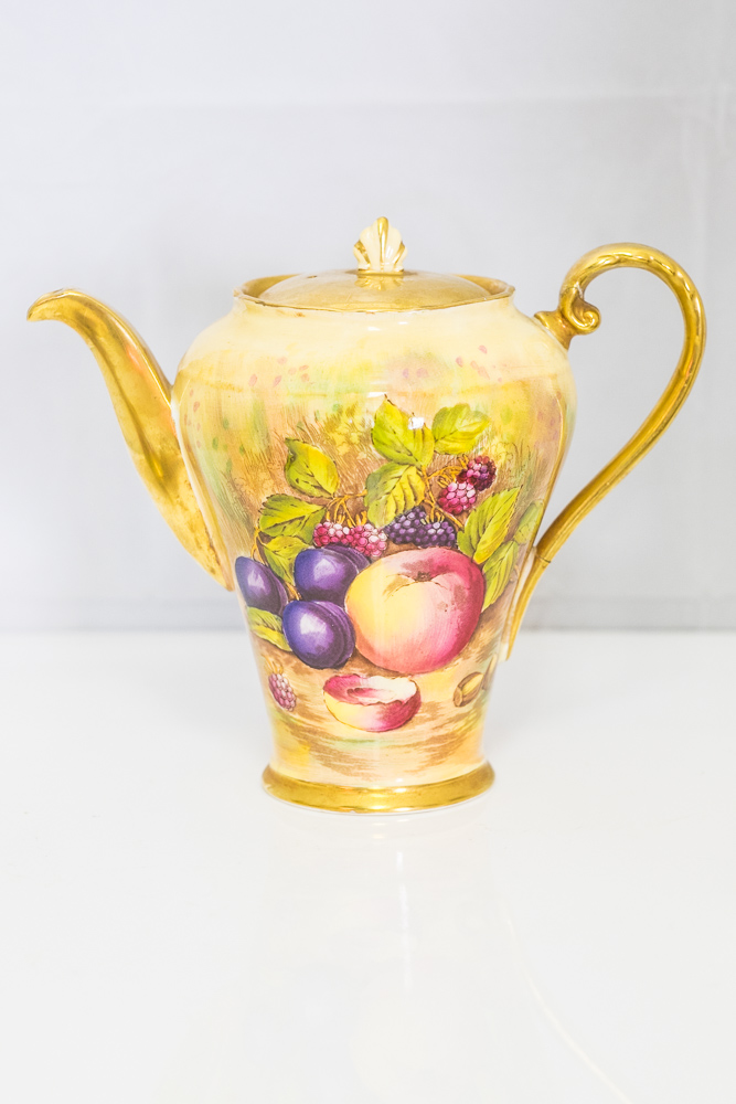 Aynsley Orchard Gold Tea Set