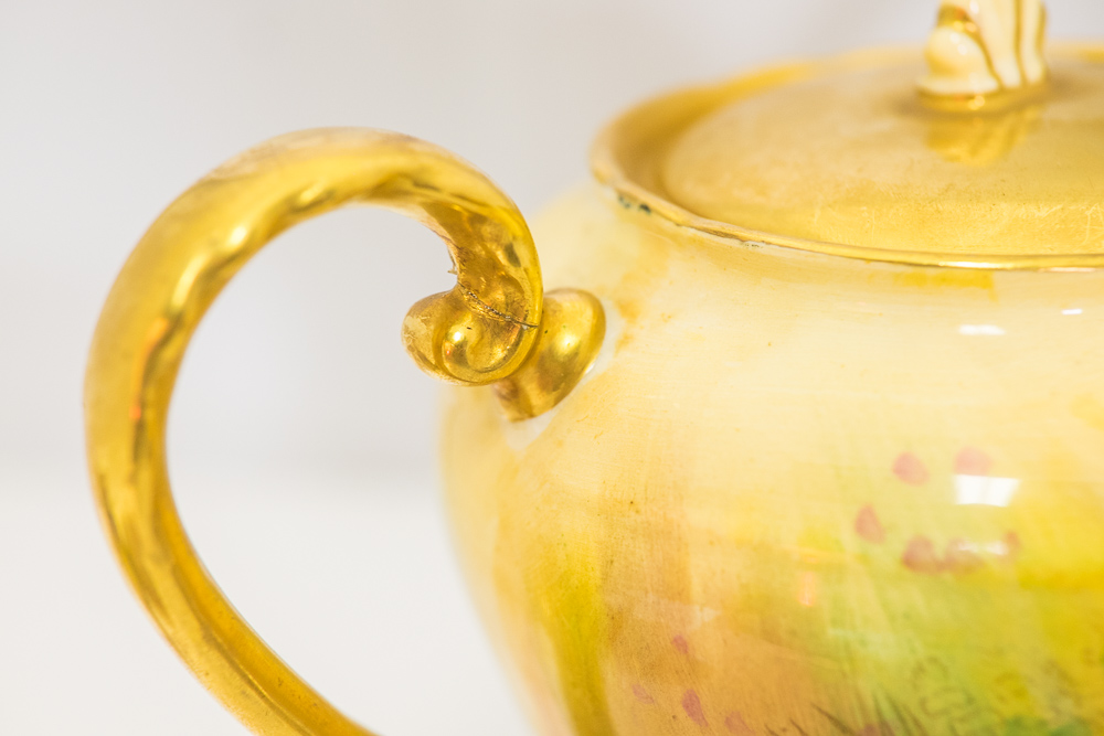 Aynsley Orchard Gold Tea Set