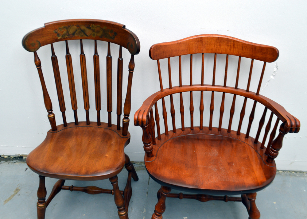 Nicholas & Stone and Hitchcock Windsor Chairs