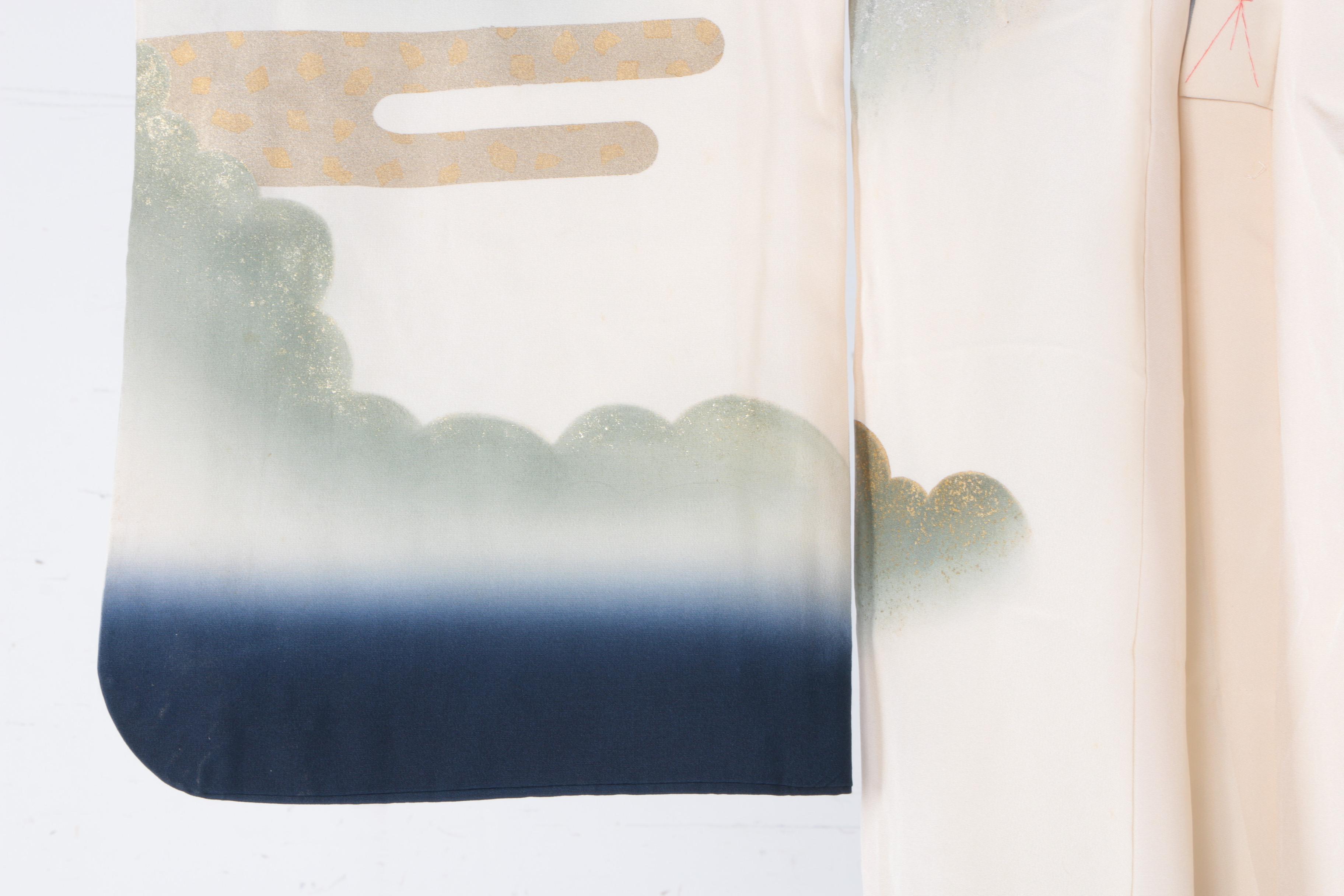 Boy's Circa 1940s Vintage Ceremonial Kimono