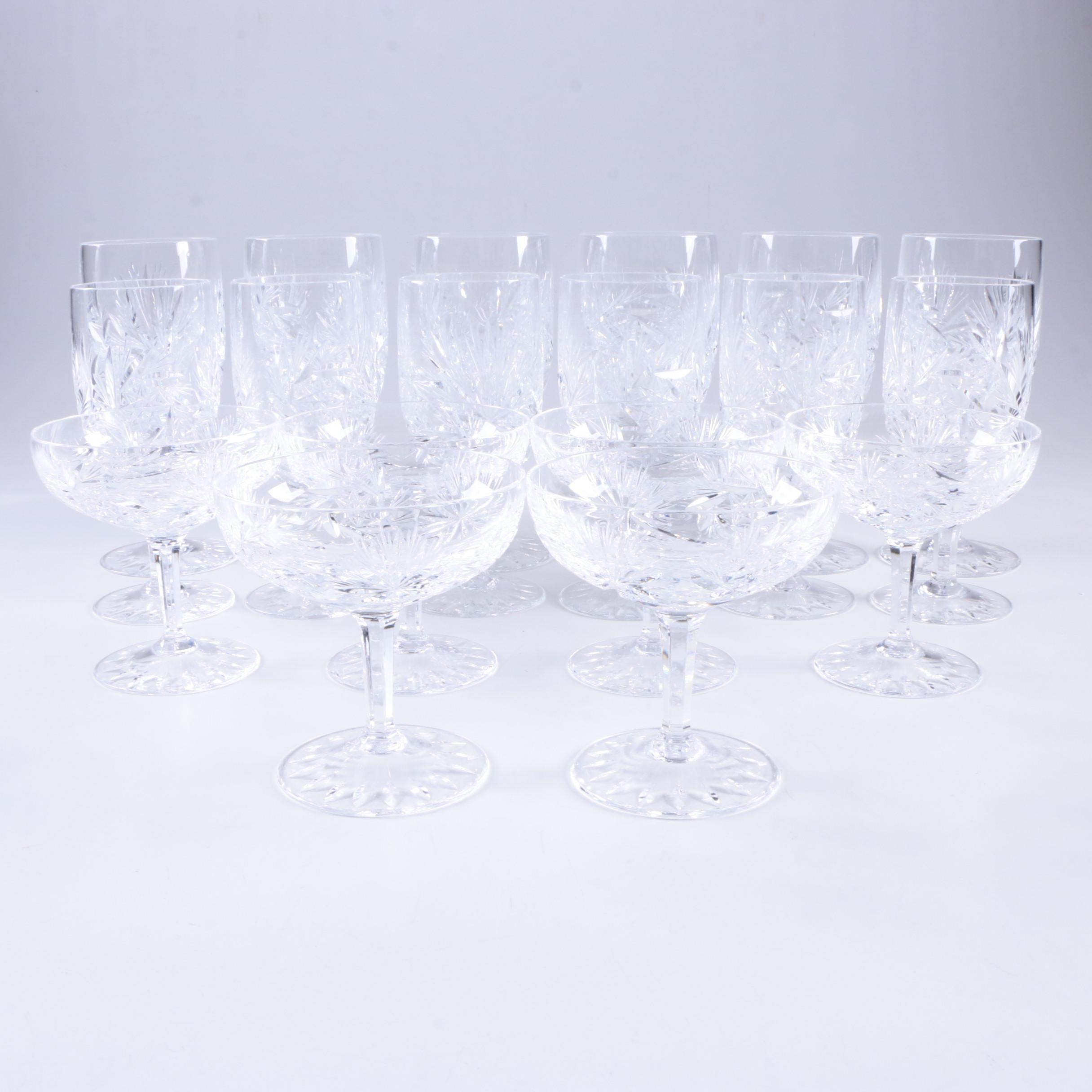 Cut Glass Stemware