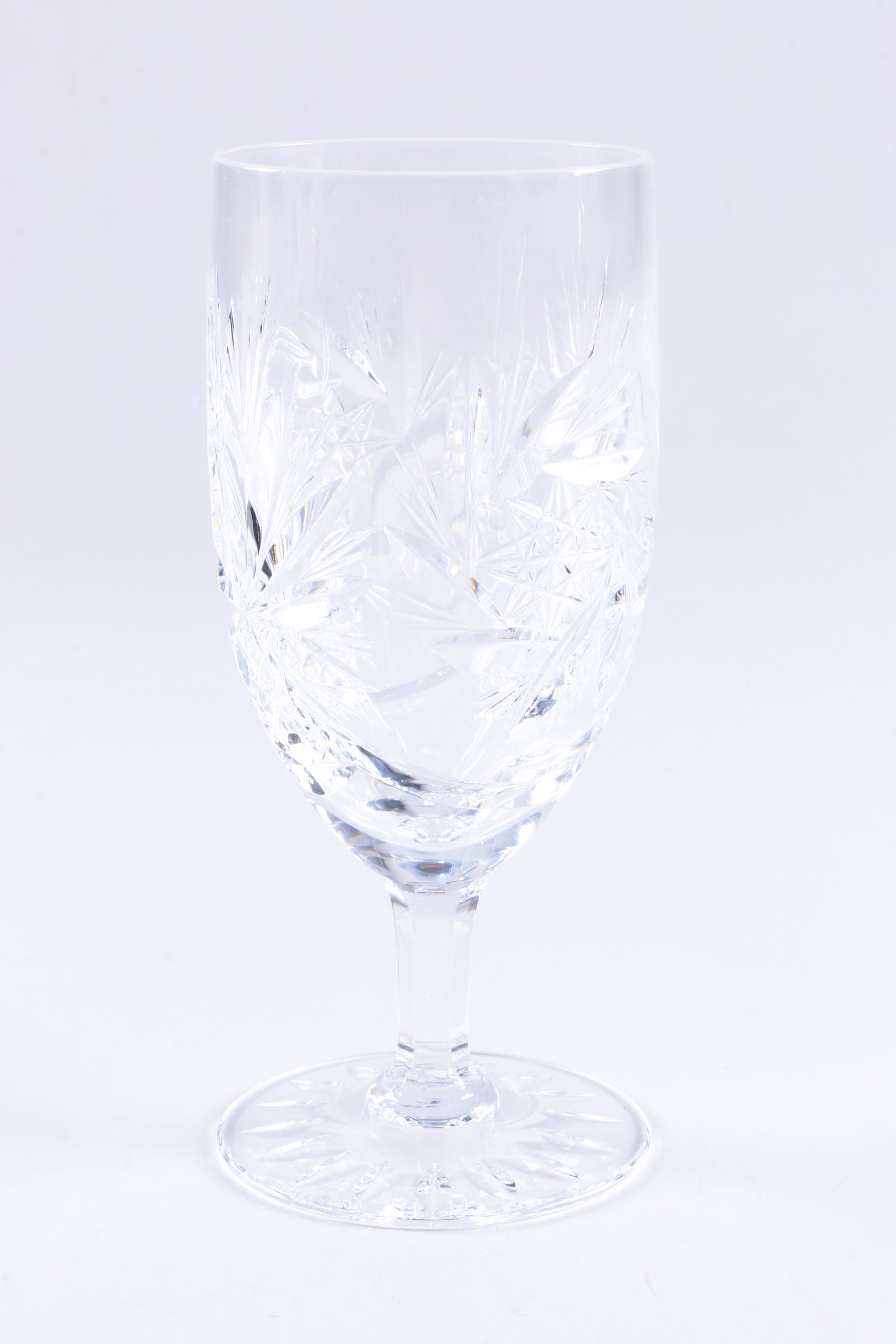 Cut Glass Stemware