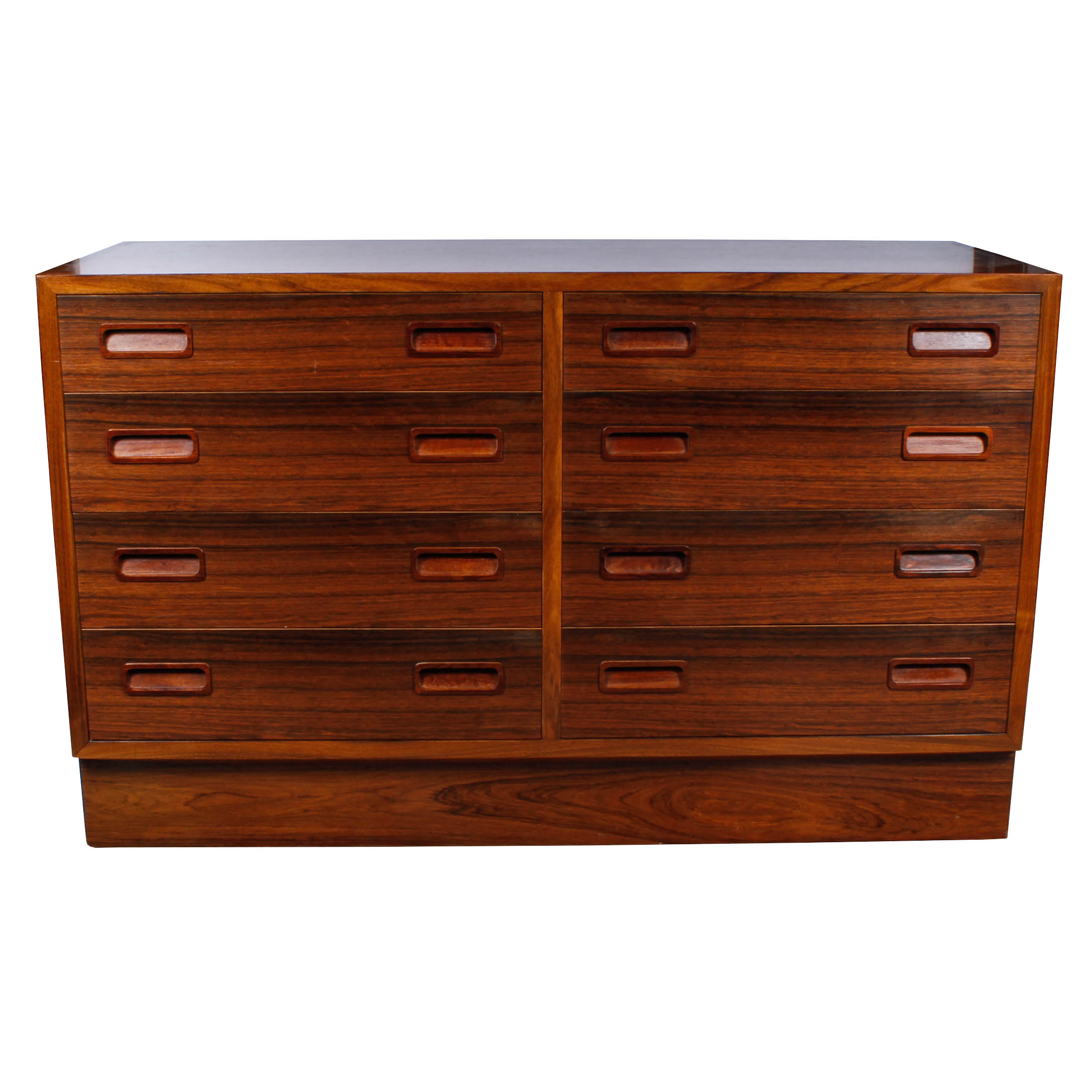 Poul Hundevad Danish Modern Rosewood Chest of Drawers