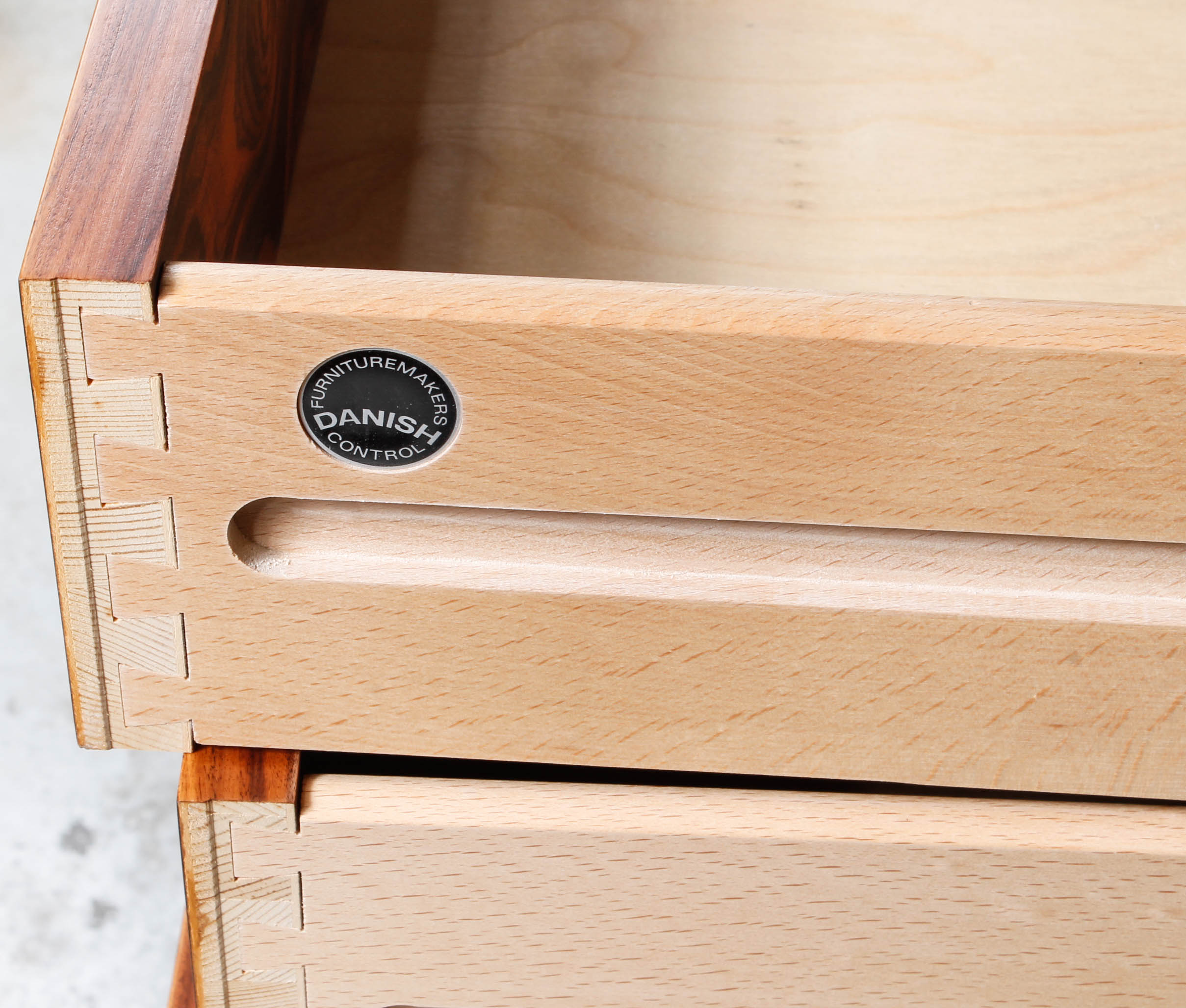 Poul Hundevad Danish Modern Rosewood Chest of Drawers