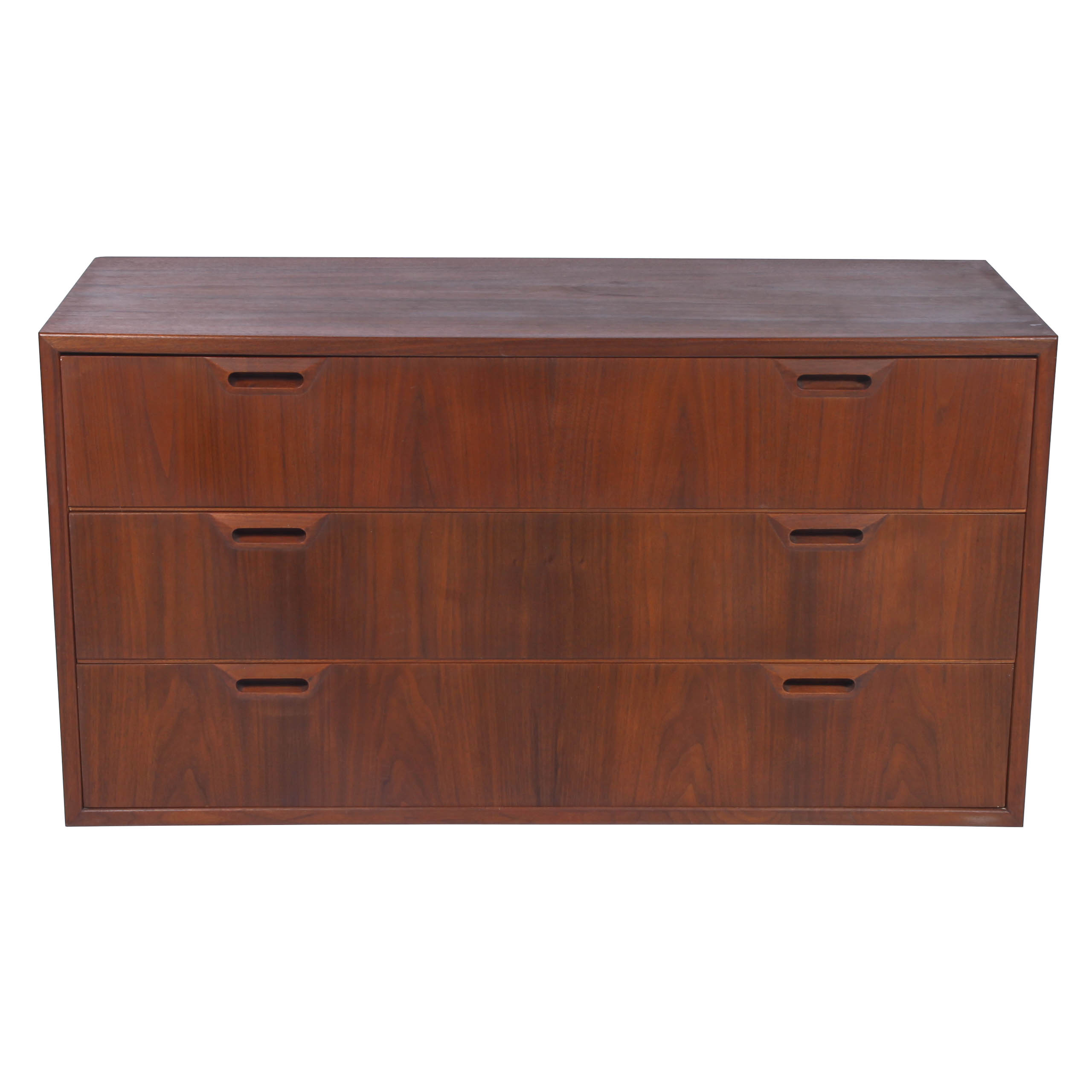 Vintage Danish Modern "Floating" Chest of Drawers
